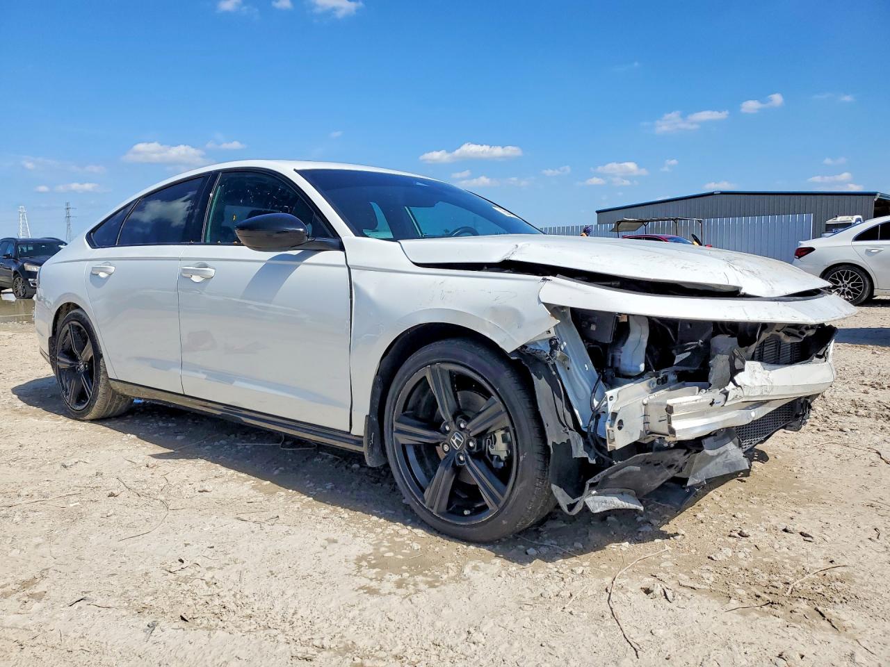 2024 Honda Accord Hybrid Sport-l Белый vin: 1HGCY2F7XRA038818