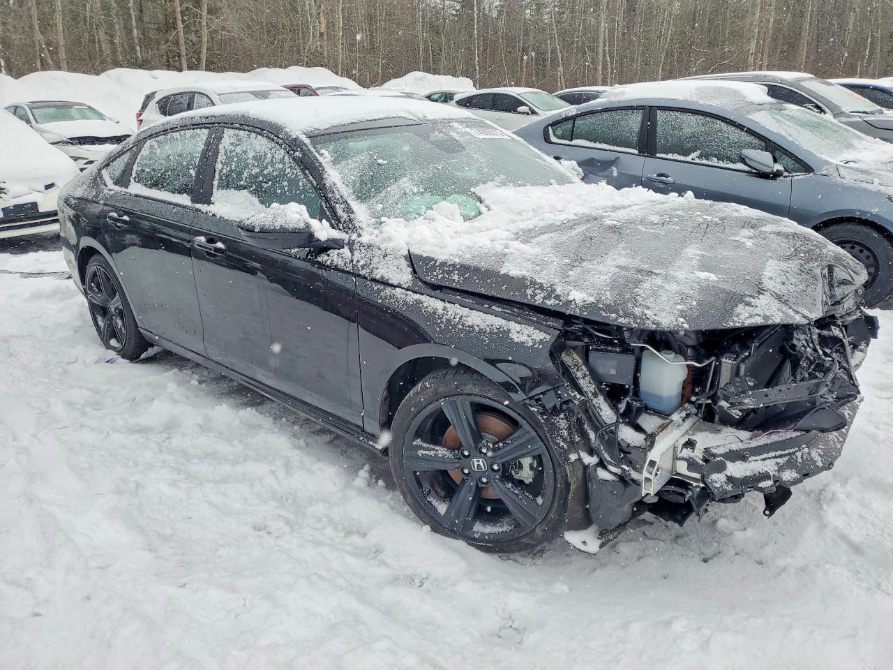 2025 Honda Accord Hybrid Sport-l Black vin: 1HGCY2F7XSA802303