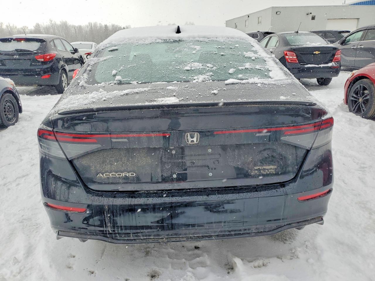 2025 Honda Accord Hybrid Sport-l Black vin: 1HGCY2F7XSA802303