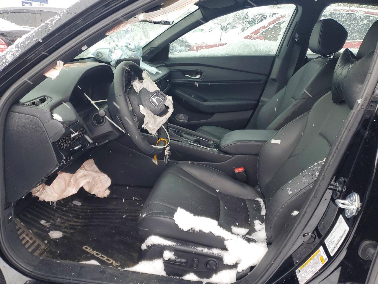 2025 Honda Accord Hybrid Sport-l Black vin: 1HGCY2F7XSA802303