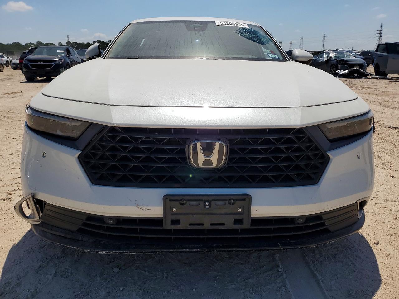 2023 Honda Accord Touring Hybrid White vin: 1HGCY2F80PA037215