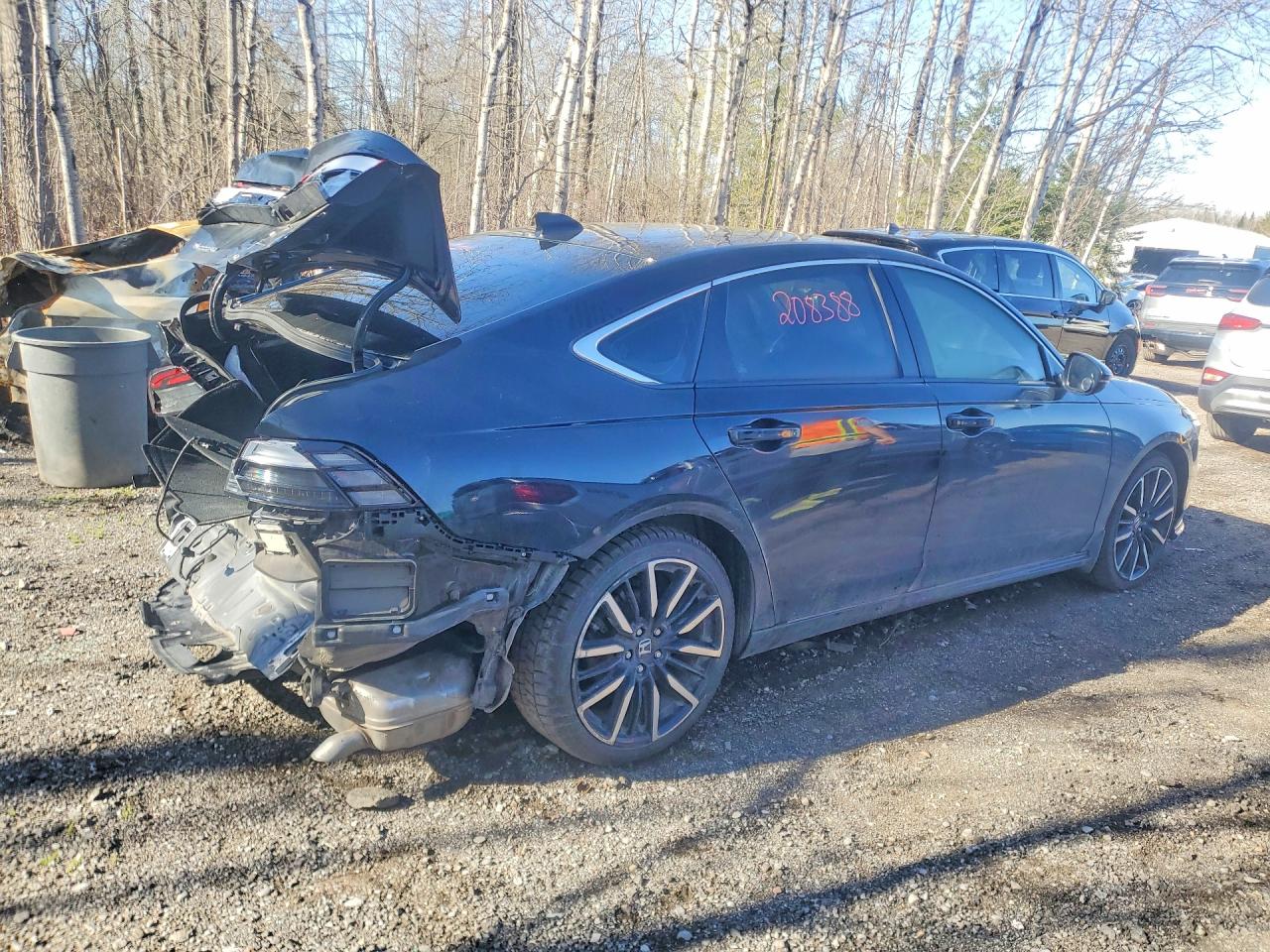 2024 Honda Accord Touring Hybrid Черный vin: 1HGCY2F80RA800417