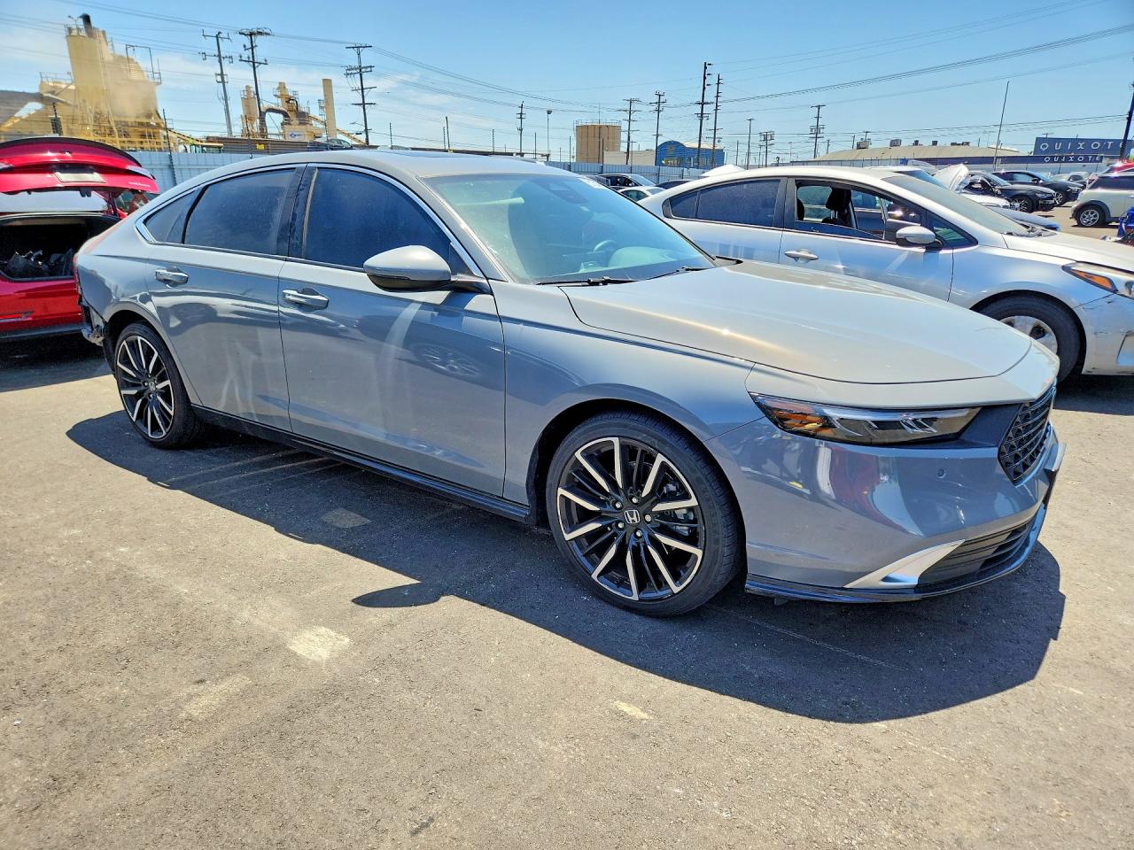 2025 Honda Accord Touring Hybrid Gray vin: 1HGCY2F80SA051799