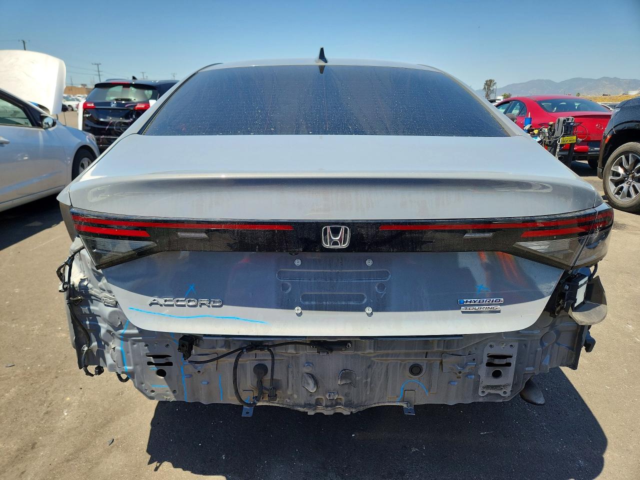 2025 Honda Accord Touring Hybrid Gray vin: 1HGCY2F80SA051799