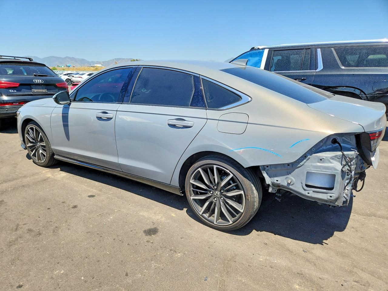2025 Honda Accord Touring Hybrid Gray vin: 1HGCY2F80SA051799