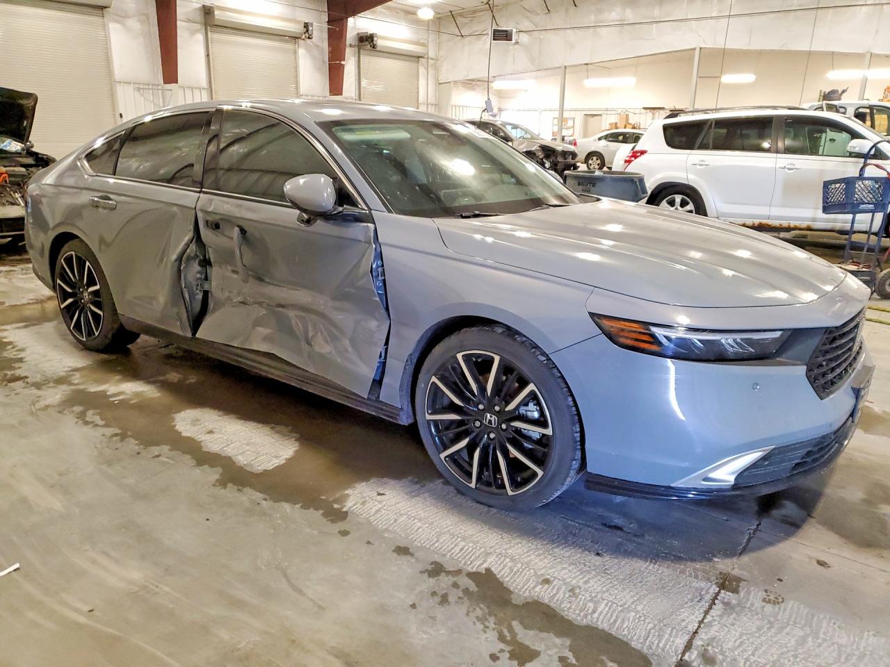 2024 Honda Accord Touring Hybrid Gray vin: 1HGCY2F81RA085499