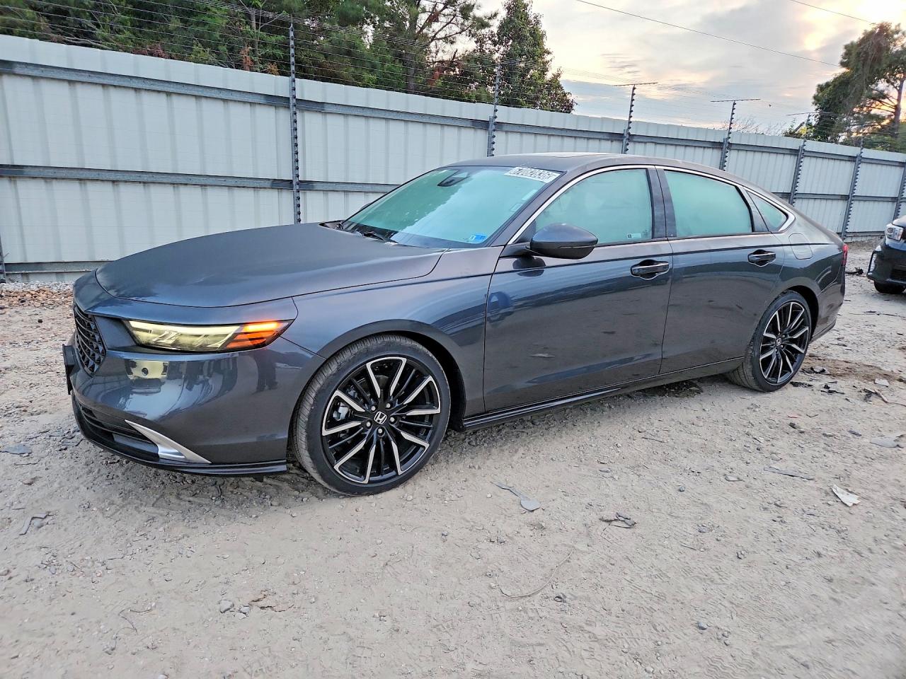 2026 Honda Accord Touring Hybrid Gray vin: 1HGCY2F81TA053319