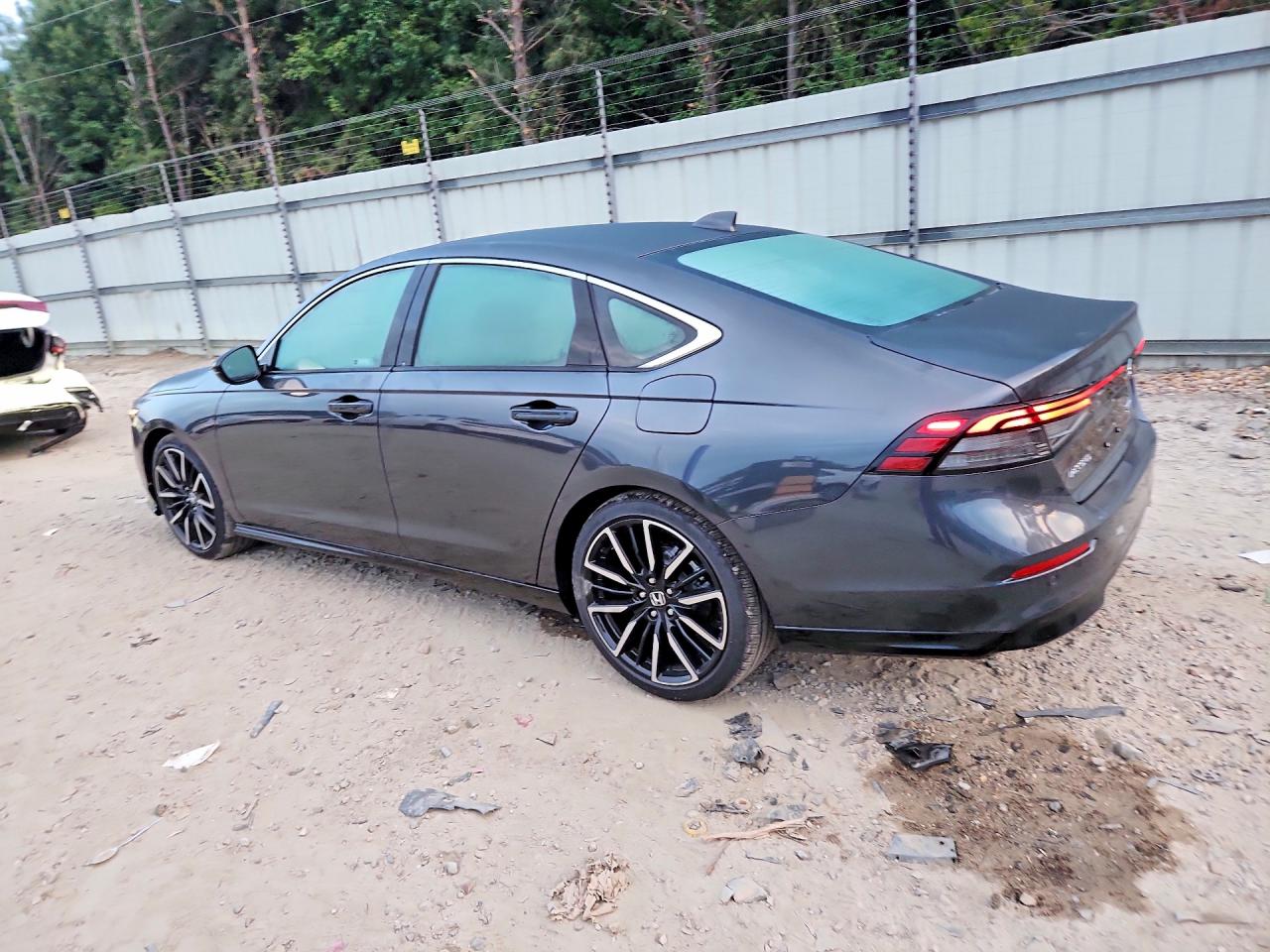 2026 Honda Accord Touring Hybrid Gray vin: 1HGCY2F81TA053319