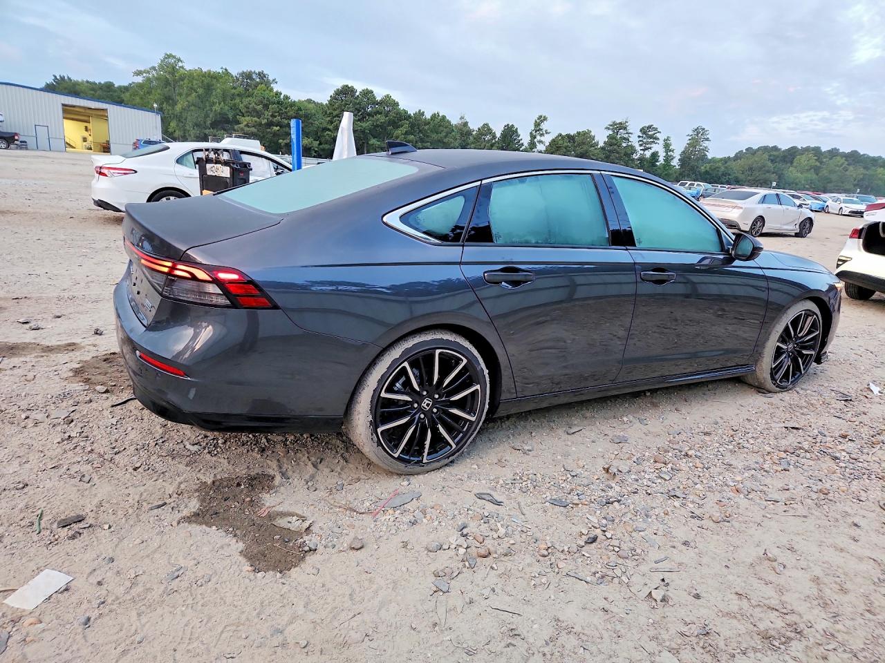 2026 Honda Accord Touring Hybrid Gray vin: 1HGCY2F81TA053319