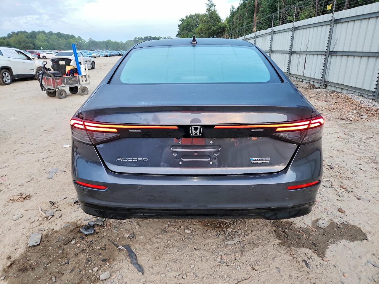 2026 Honda Accord Touring Hybrid Gray vin: 1HGCY2F81TA053319