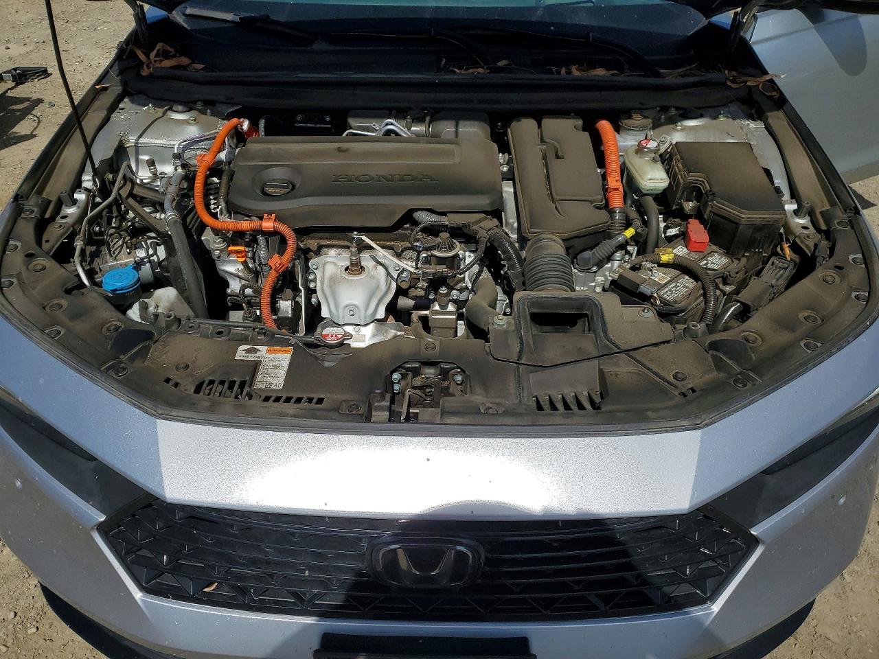 2024 Honda Accord Touring Hybrid Silver vin: 1HGCY2F82RA087388