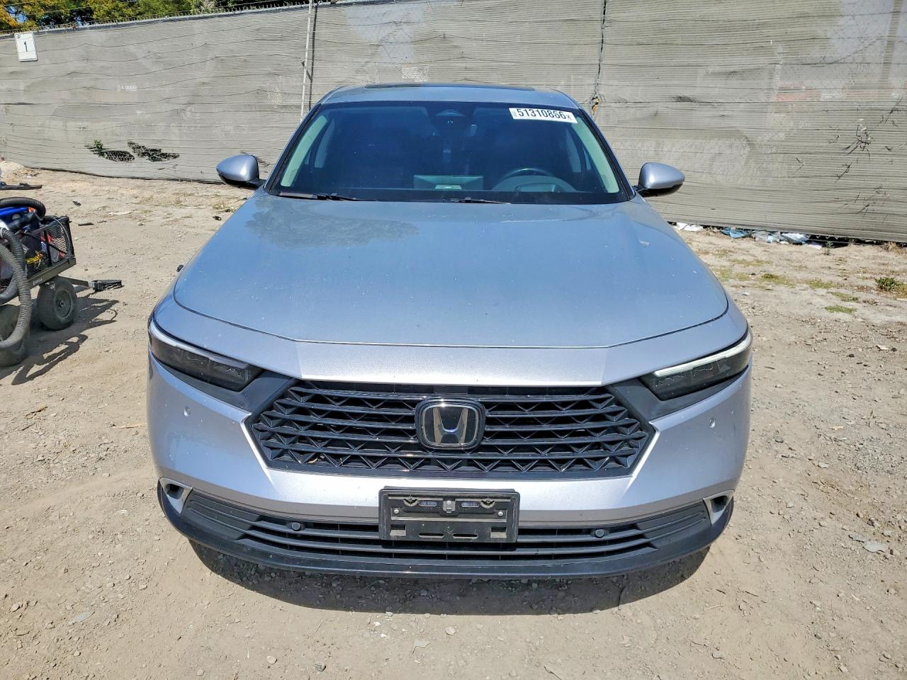 2024 Honda Accord Touring Hybrid Silver vin: 1HGCY2F82RA087388