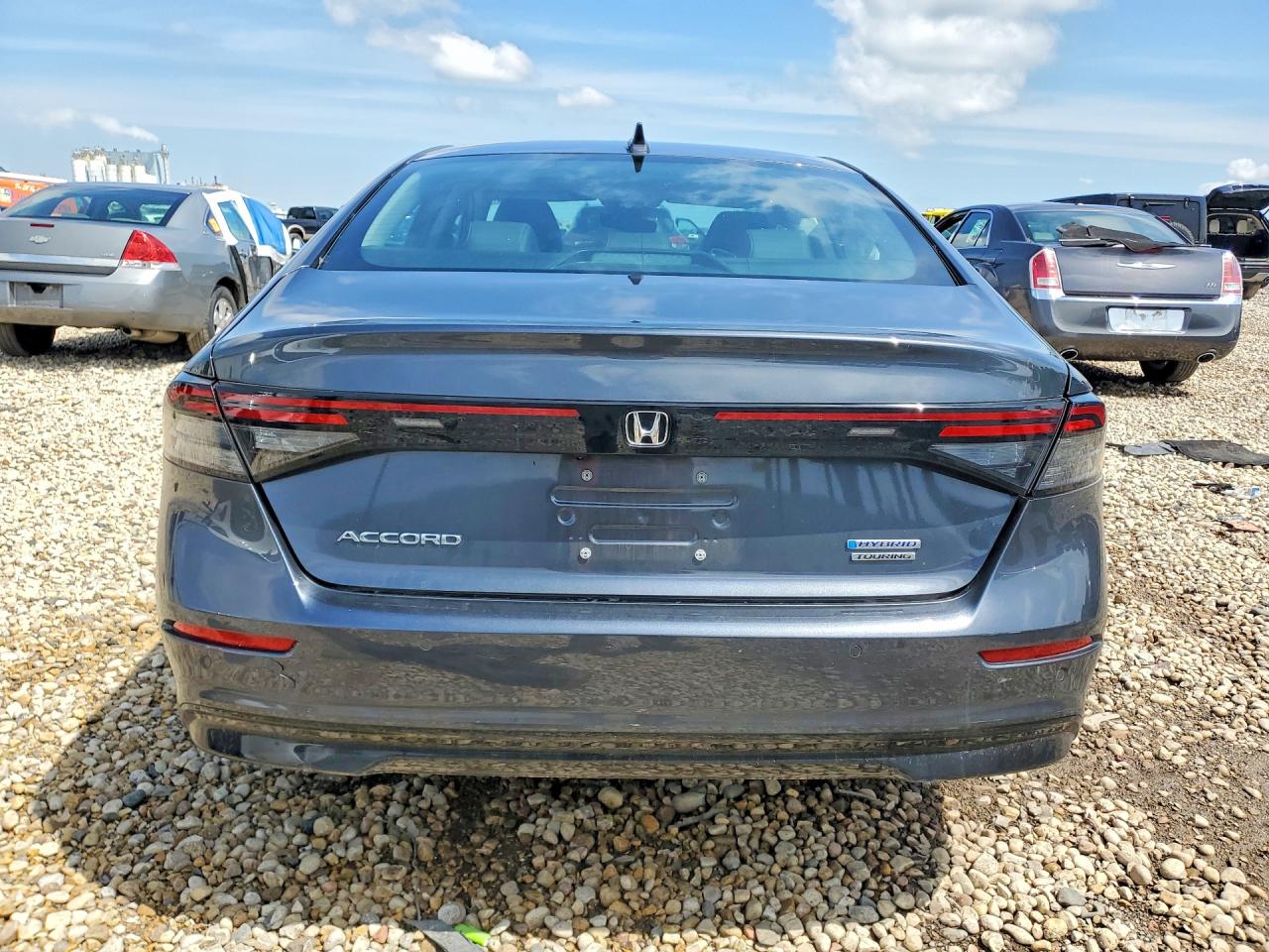 2025 Honda Accord Touring Hybrid Gray vin: 1HGCY2F82SA023468