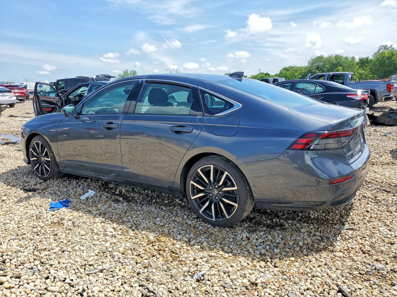 2025 Honda Accord Touring Hybrid Gray vin: 1HGCY2F82SA023468