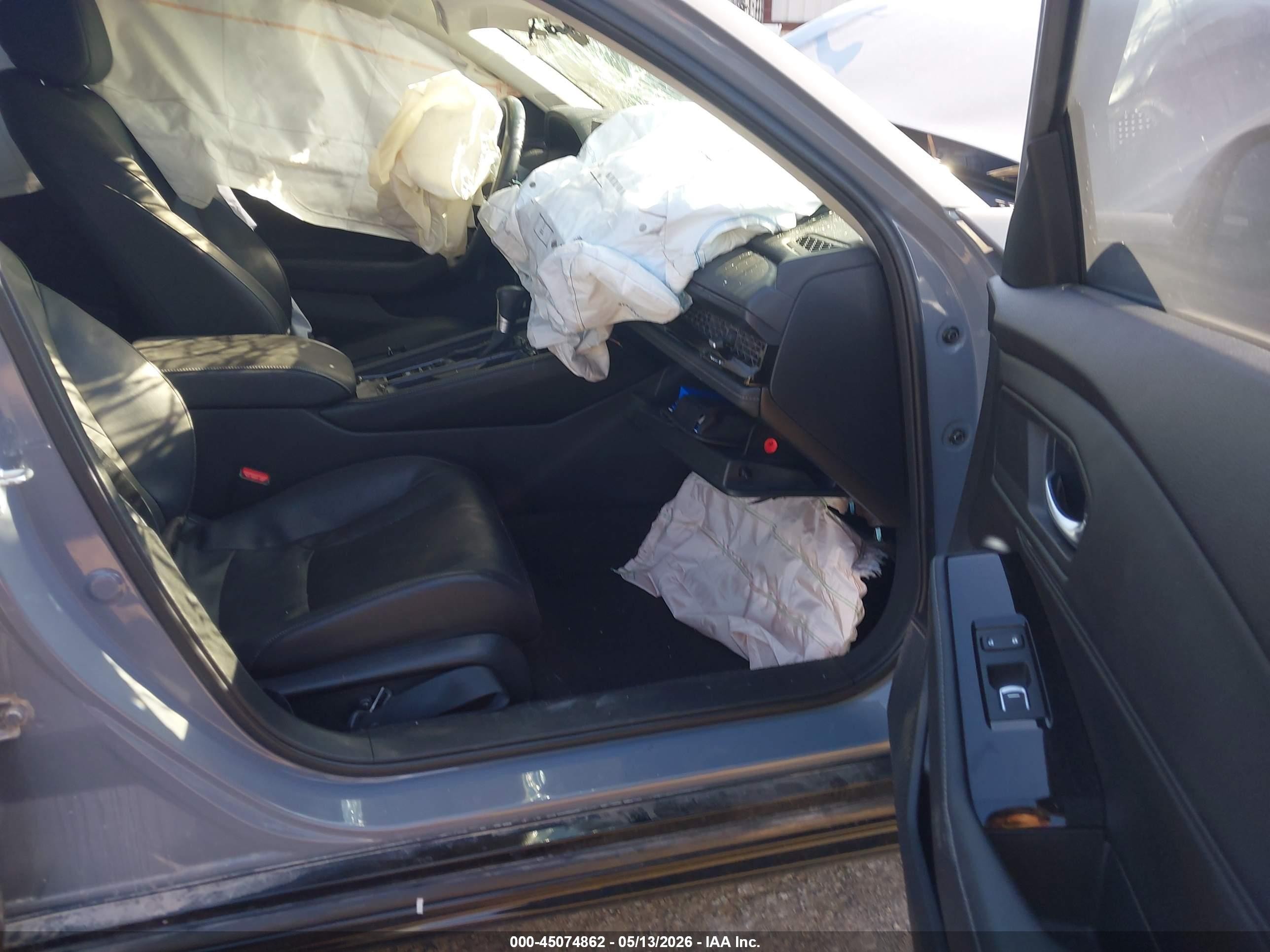 2023 Honda Accord Hybrid Touring Silver vin: 1HGCY2F86PA054696