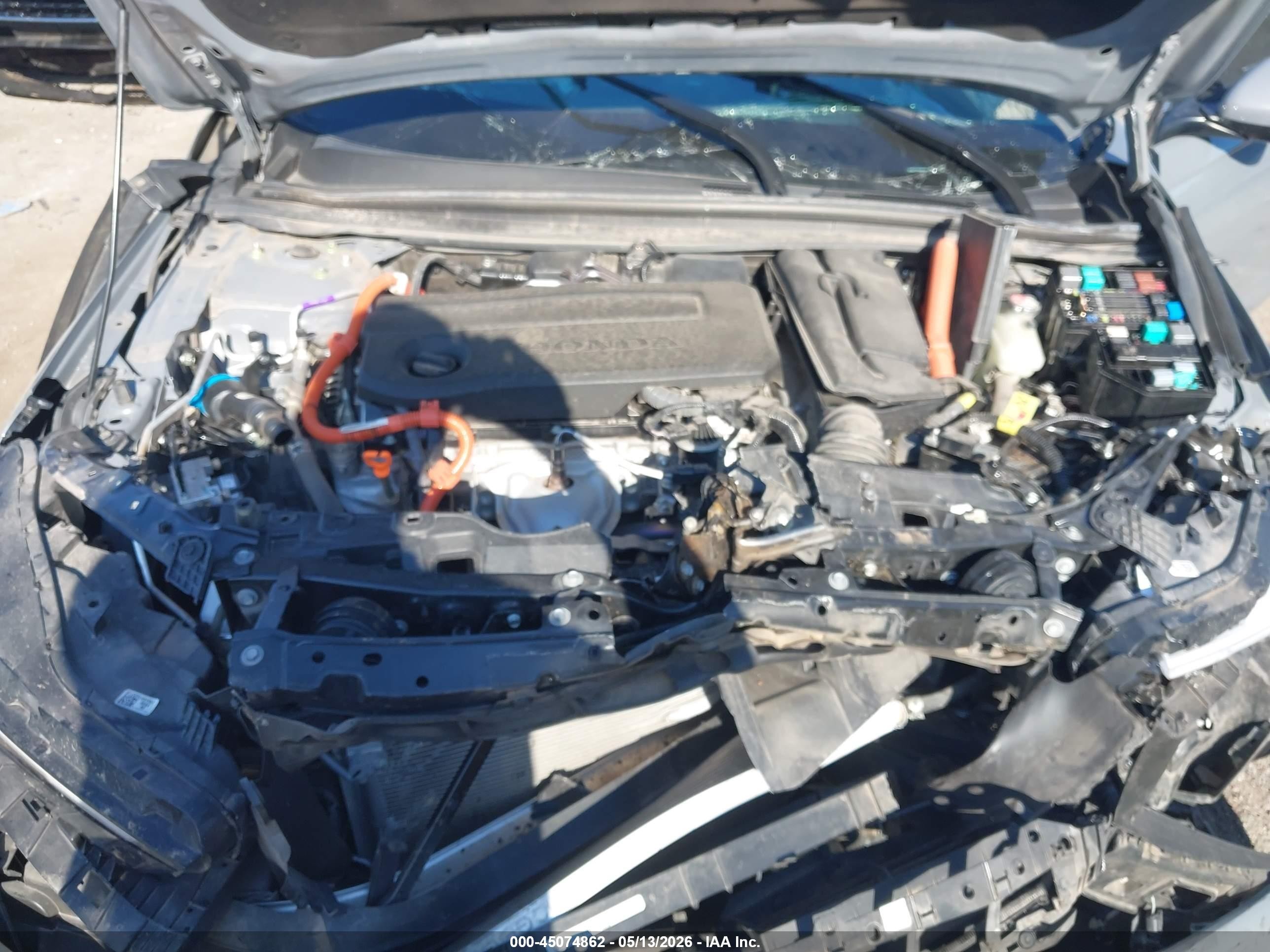 2023 Honda Accord Hybrid Touring Silver vin: 1HGCY2F86PA054696