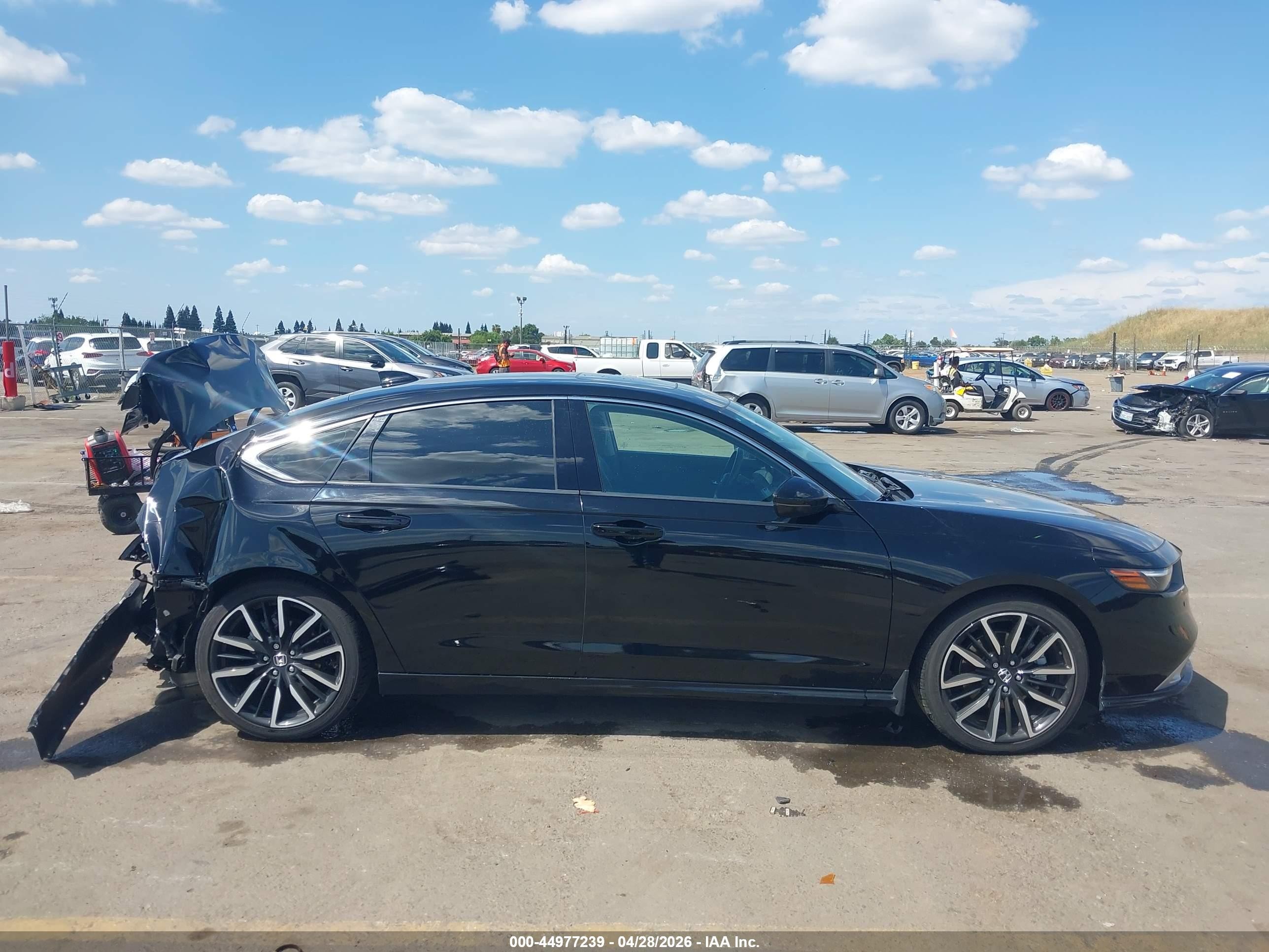 2023 Honda Accord Hybrid Touring Black vin: 1HGCY2F88PA020288