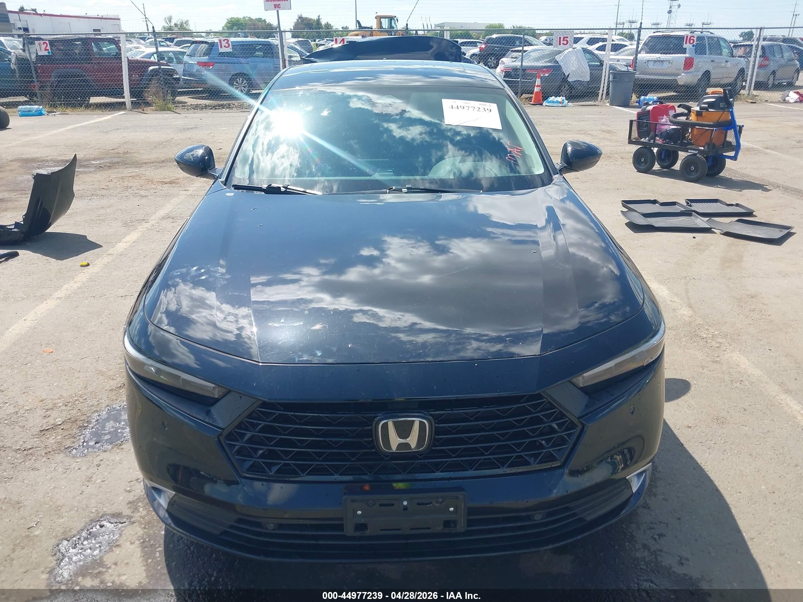 2023 Honda Accord Hybrid Touring Black vin: 1HGCY2F88PA020288
