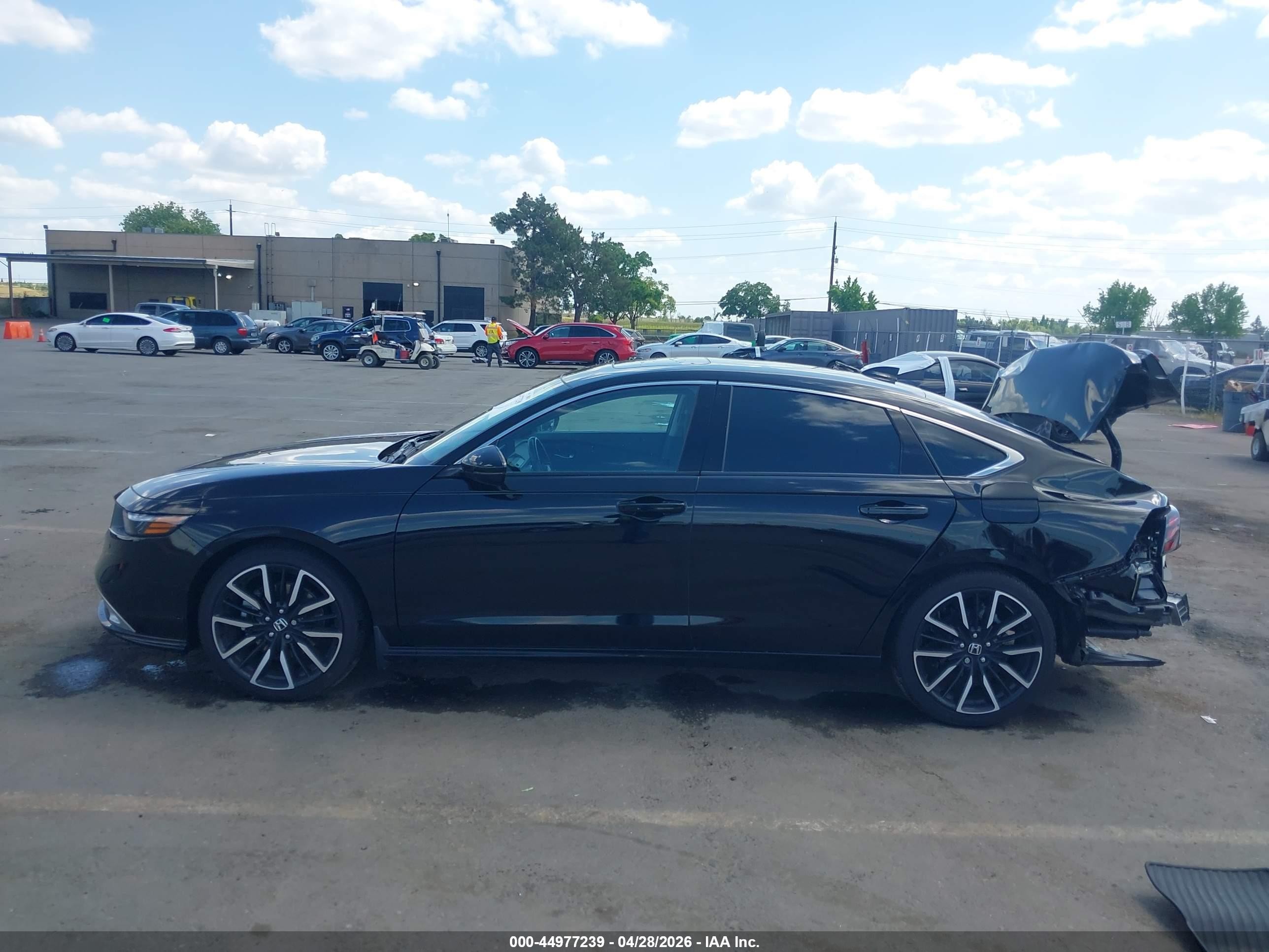 2023 Honda Accord Hybrid Touring Black vin: 1HGCY2F88PA020288