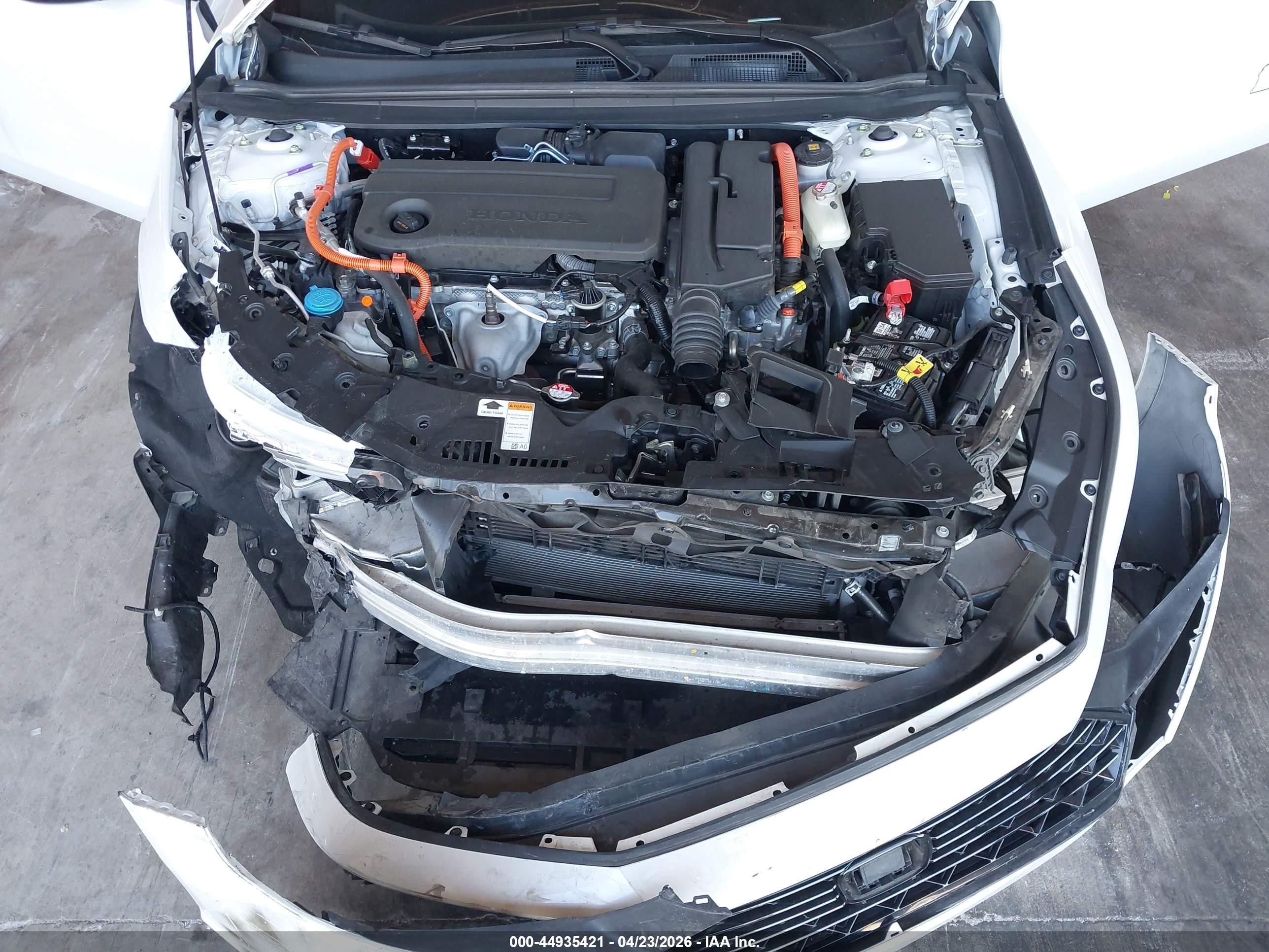 2023 Honda Accord Hybrid Touring Белый vin: 1HGCY2F88PA027435