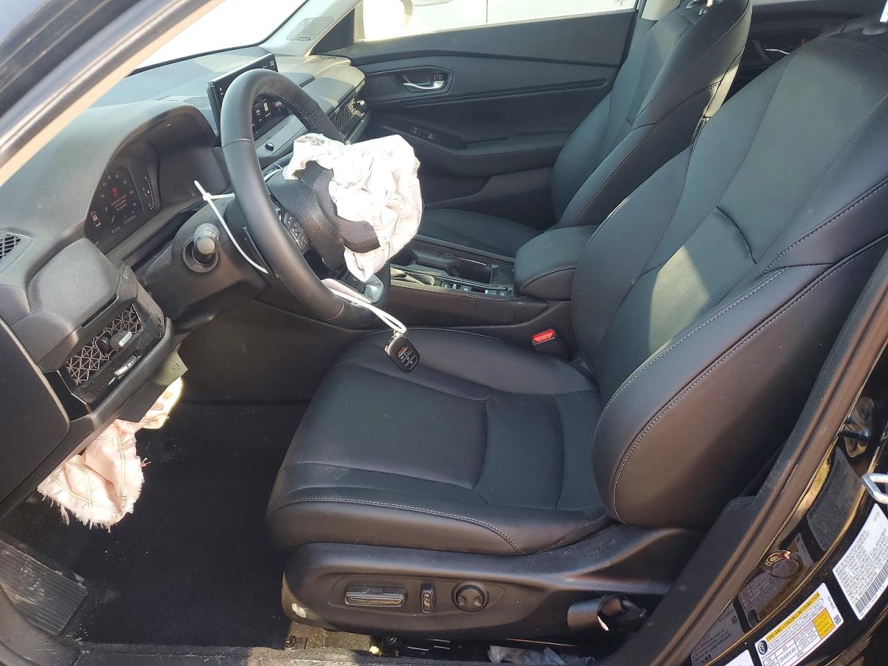 2025 Honda Accord Touring Hybrid Black vin: 1HGCY2F88SA097896