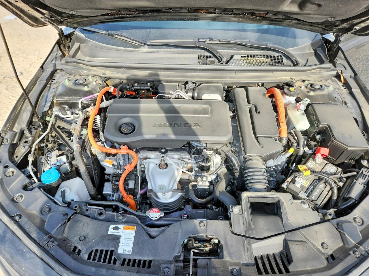2025 Honda Accord Touring Hybrid Black vin: 1HGCY2F88SA097896