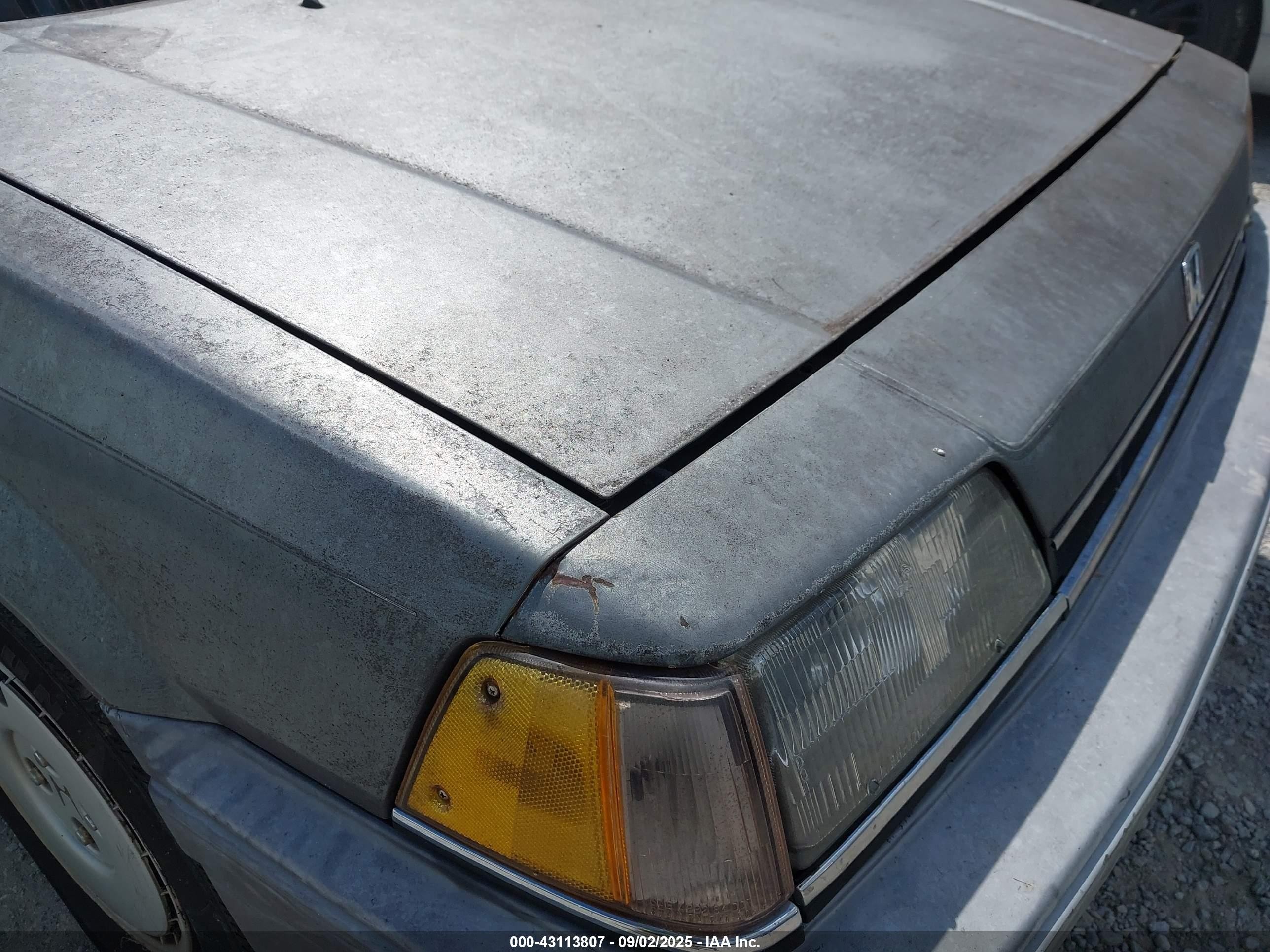 1987 Honda Civic 1.5 Gray vin: 1HGEC4633HA077250