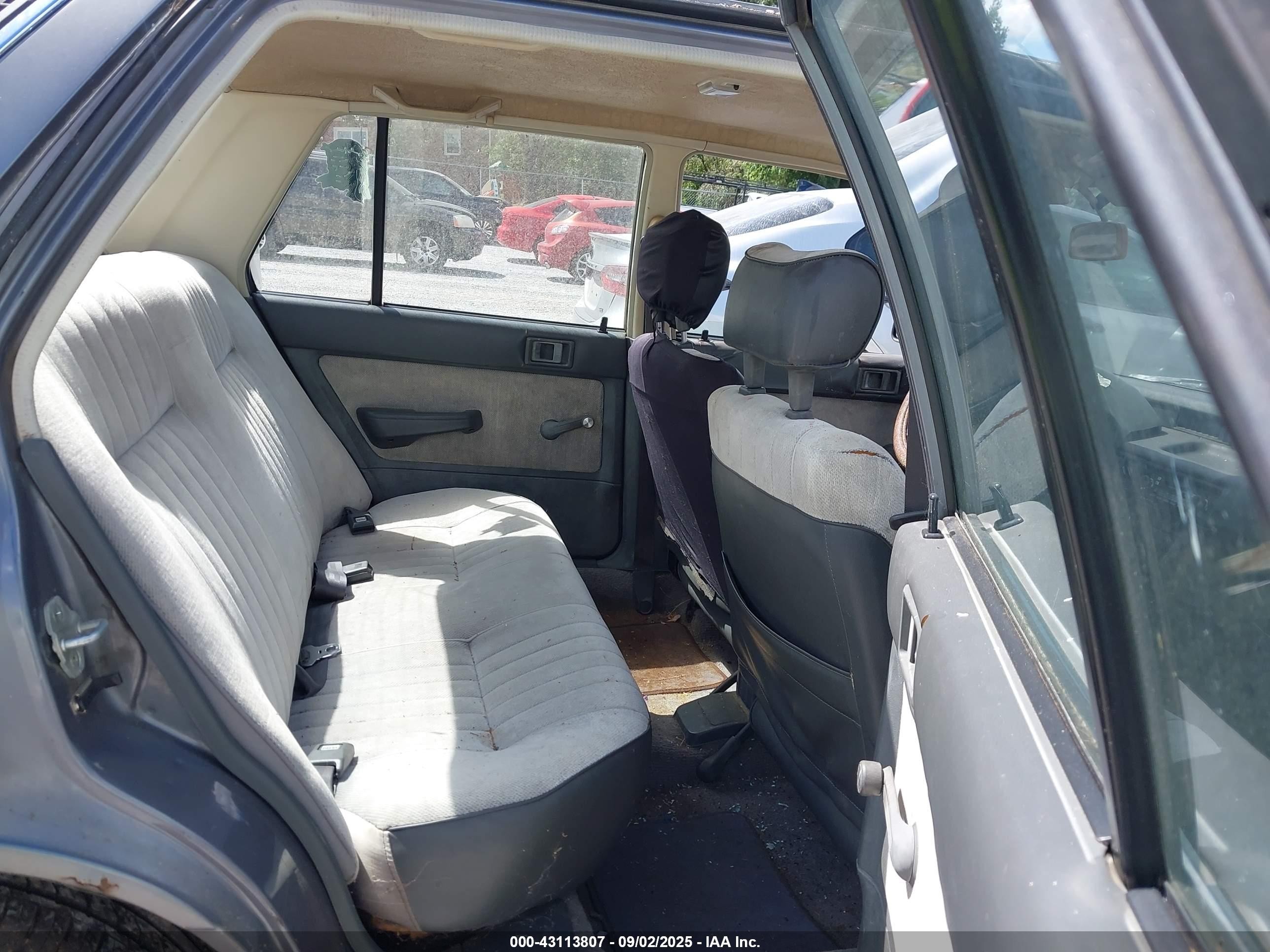 1987 Honda Civic 1.5 Gray vin: 1HGEC4633HA077250
