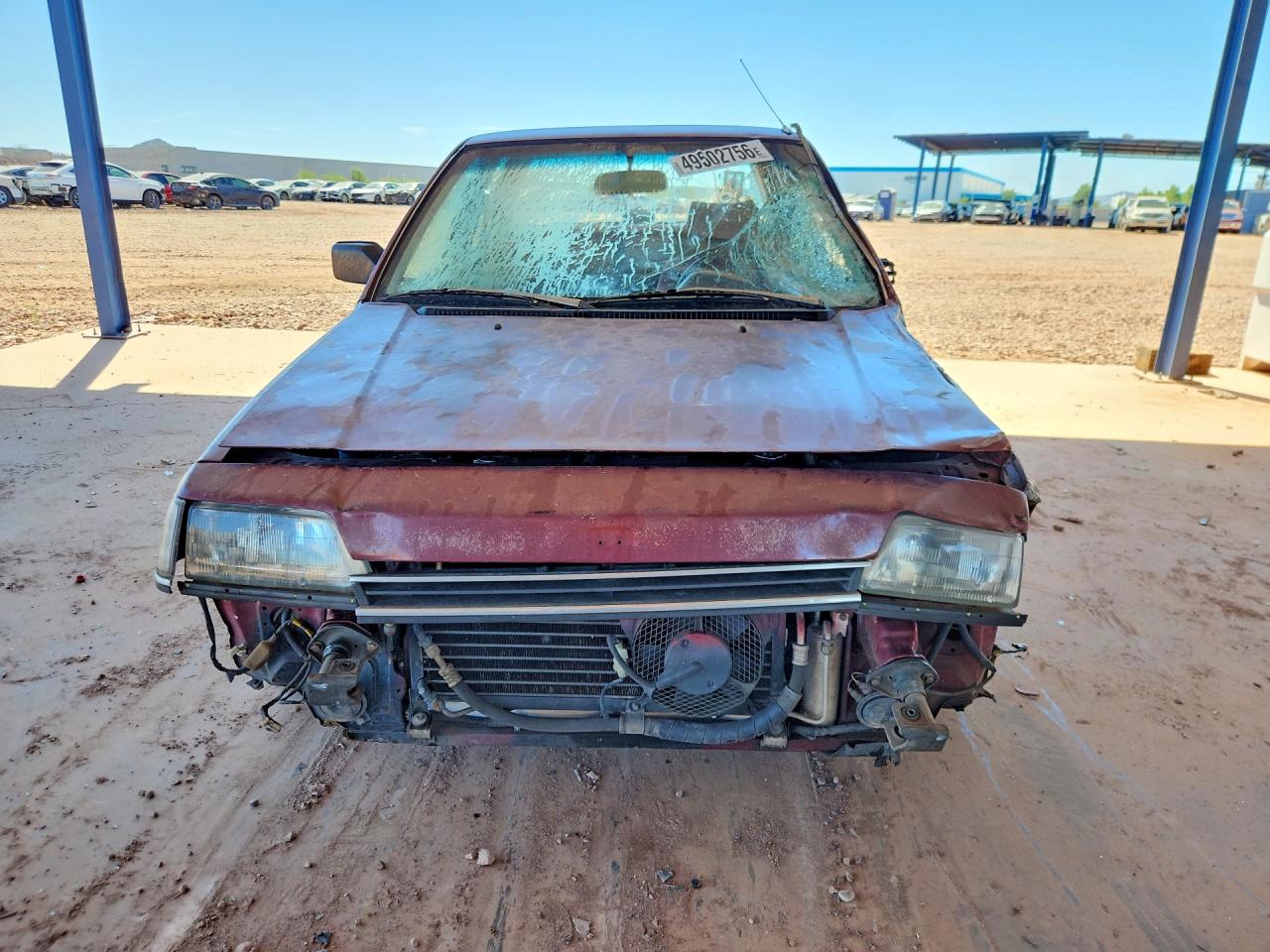 1987 Honda Civic 1.5 Maroon vin: 1HGEC463XHA079240