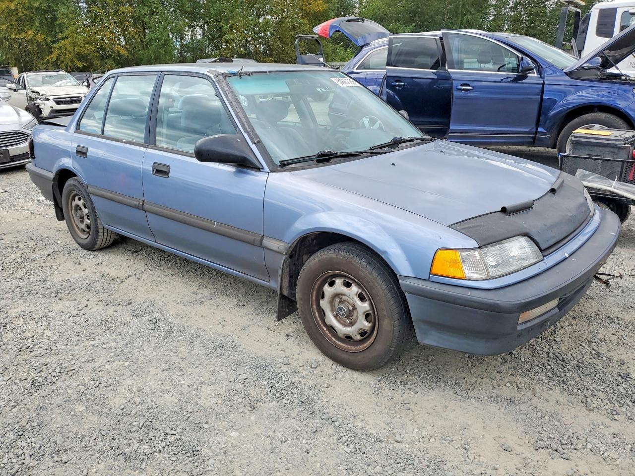 1990 Honda Civic Dx Blue vin: 1HGED3548LL016376