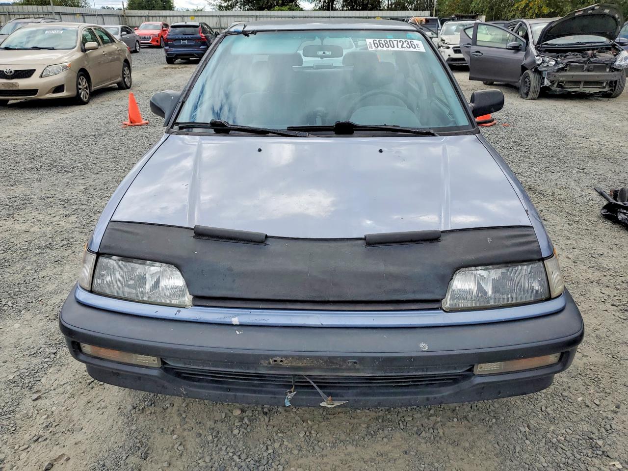 1990 Honda Civic Dx Blue vin: 1HGED3548LL016376