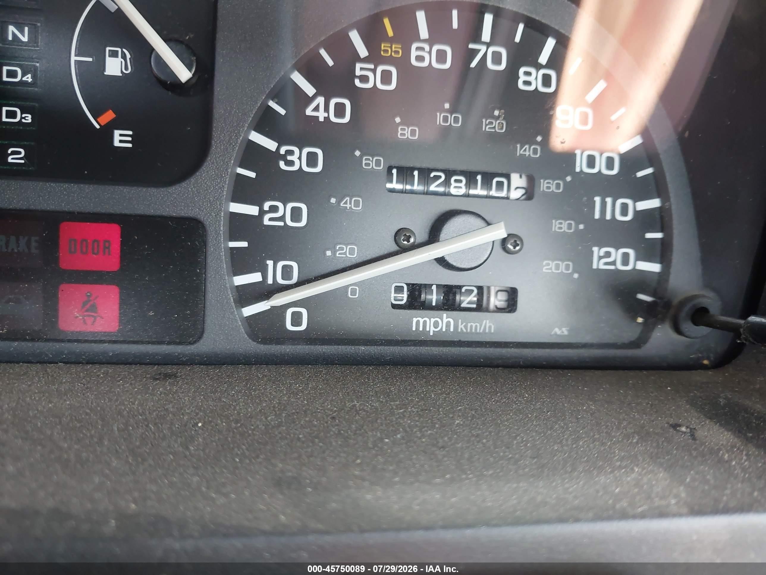 1990 Honda Civic Lx Темно-бордовый vin: 1HGED3650LA070161