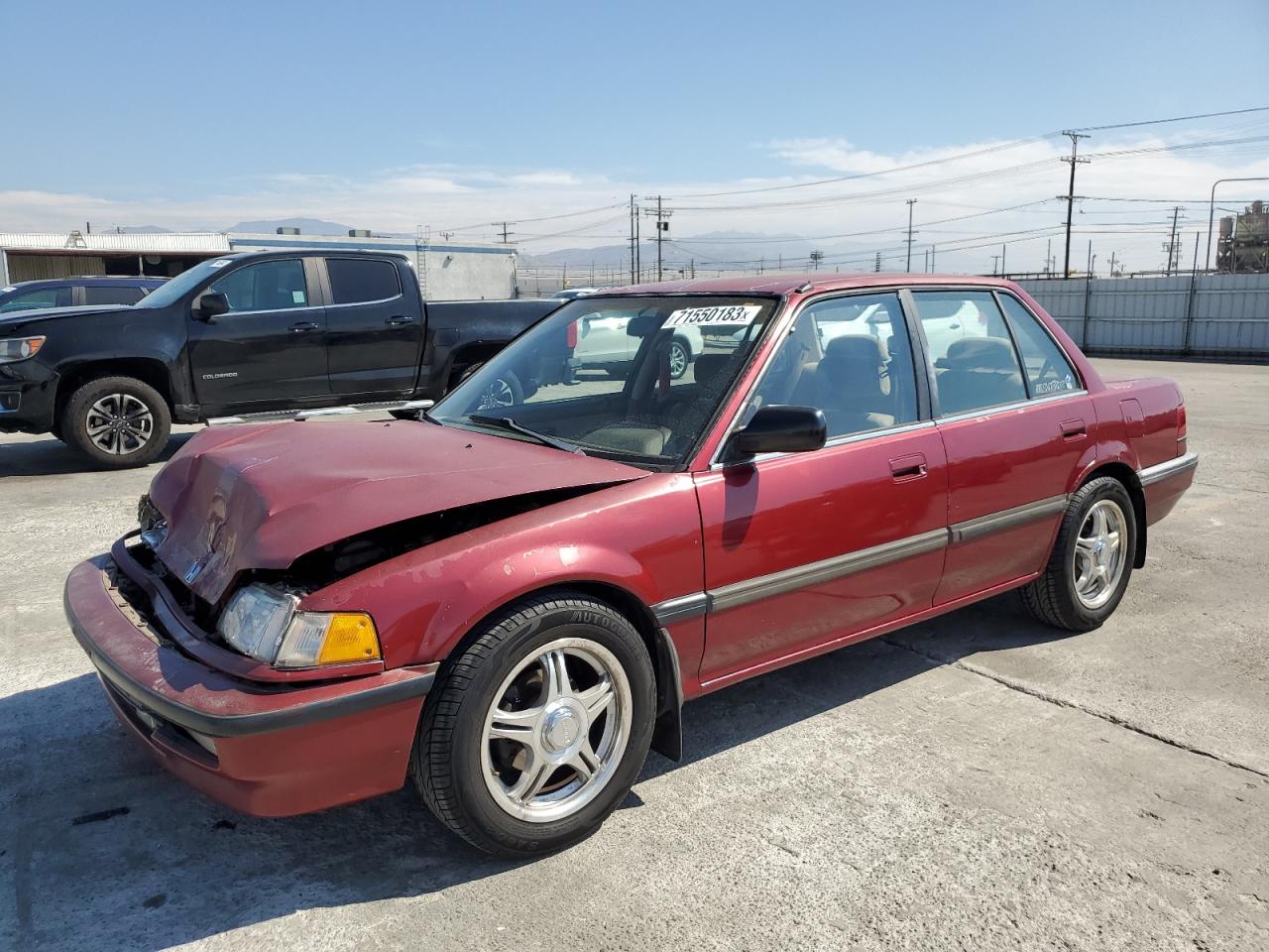 Price & History 1988 Honda Civic Lx 1.5l 4 vin: 1HGED3656JA076236