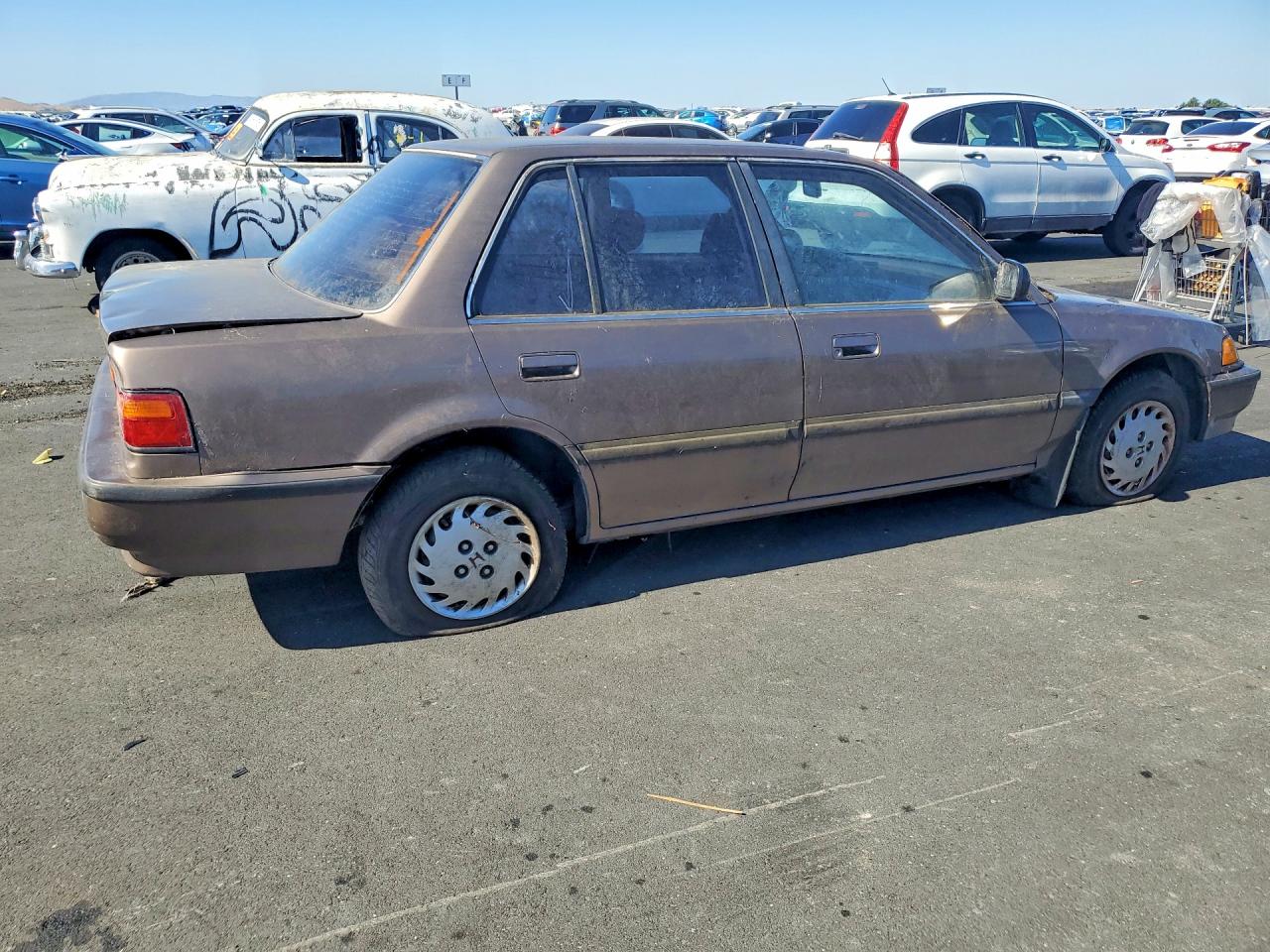 1990 Honda Civic Lx Коричневый vin: 1HGED3657LL026629