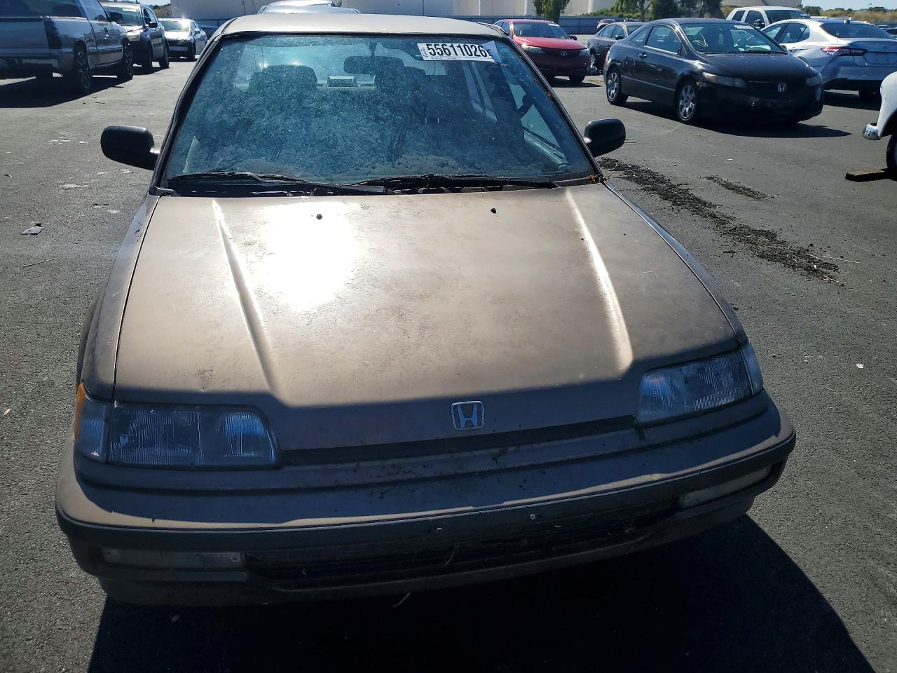 1990 Honda Civic Lx Коричневый vin: 1HGED3657LL026629