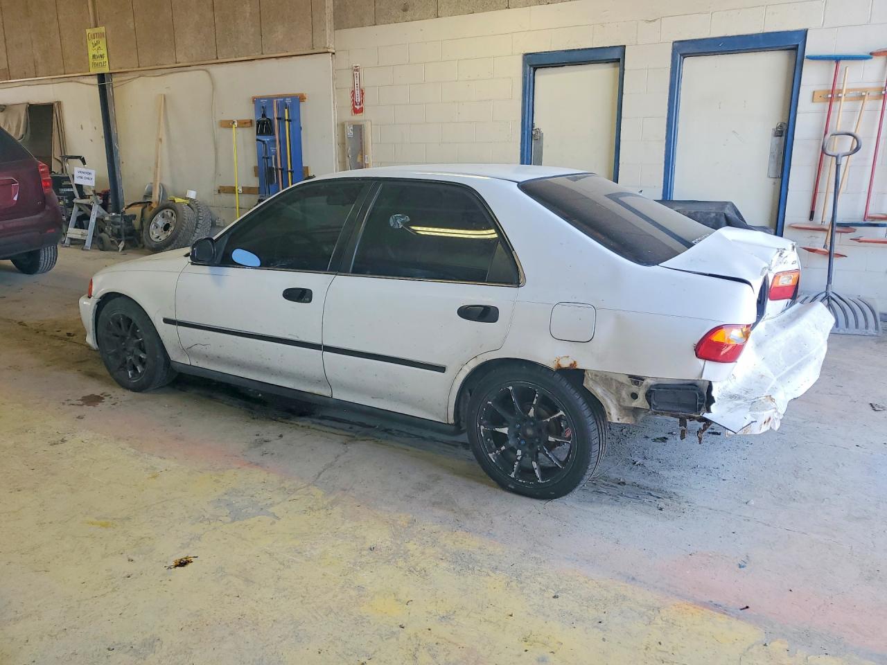 1994 Honda Civic Dx White vin: 1HGEG8544RL037173