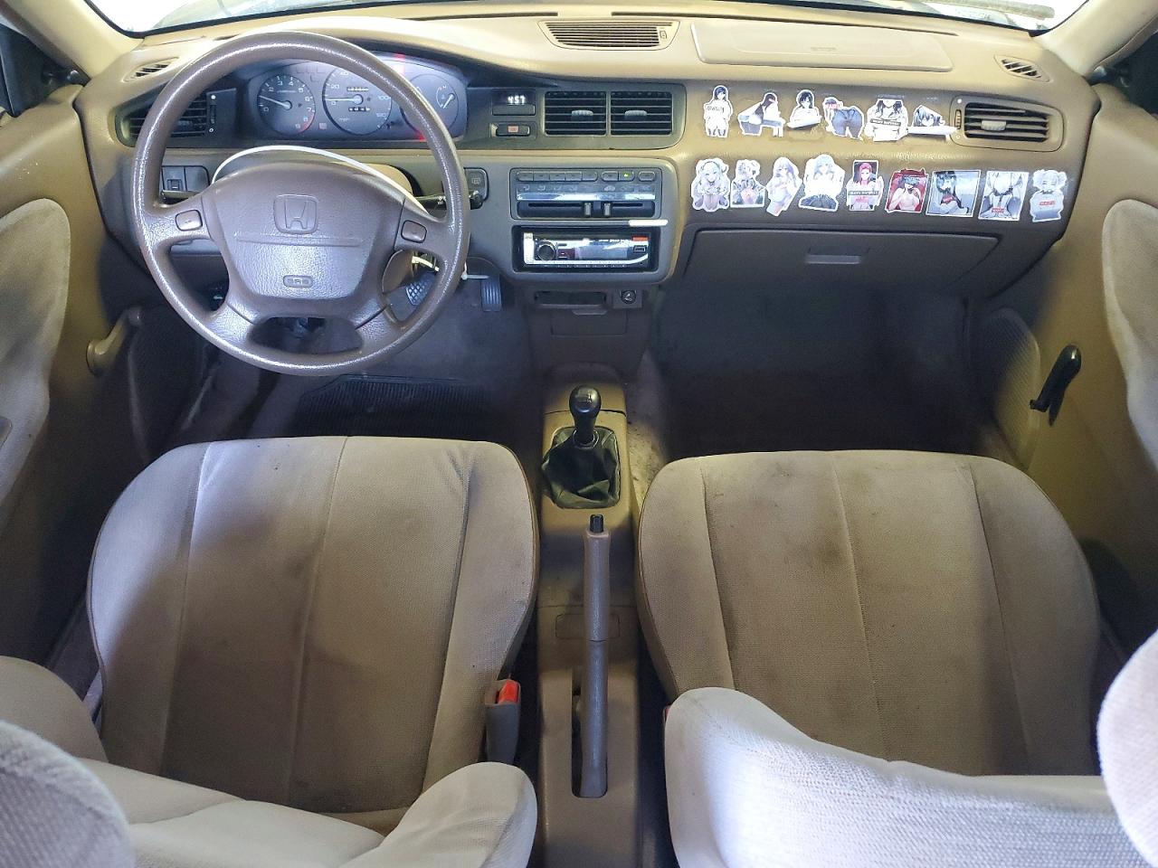 1994 Honda Civic Dx White vin: 1HGEG8544RL037173