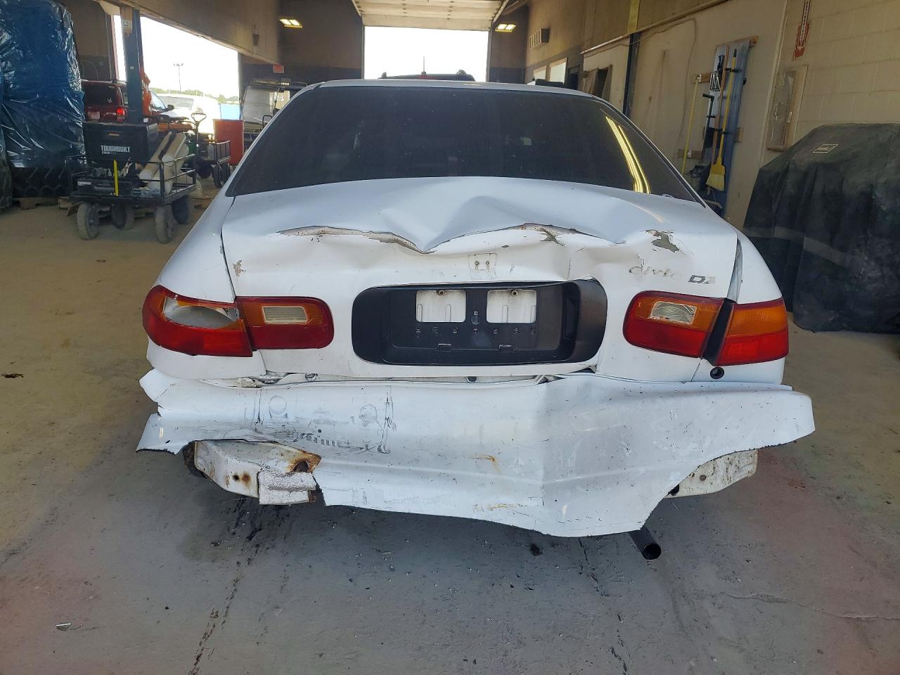 1994 Honda Civic Dx White vin: 1HGEG8544RL037173