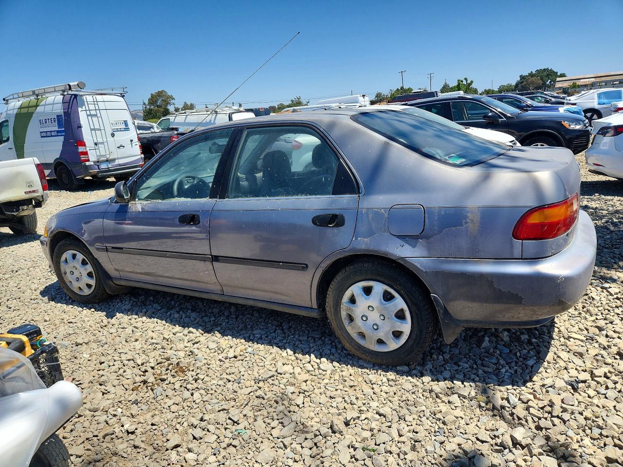 1994 Honda Civic Lx Gray vin: 1HGEG8550RL029077