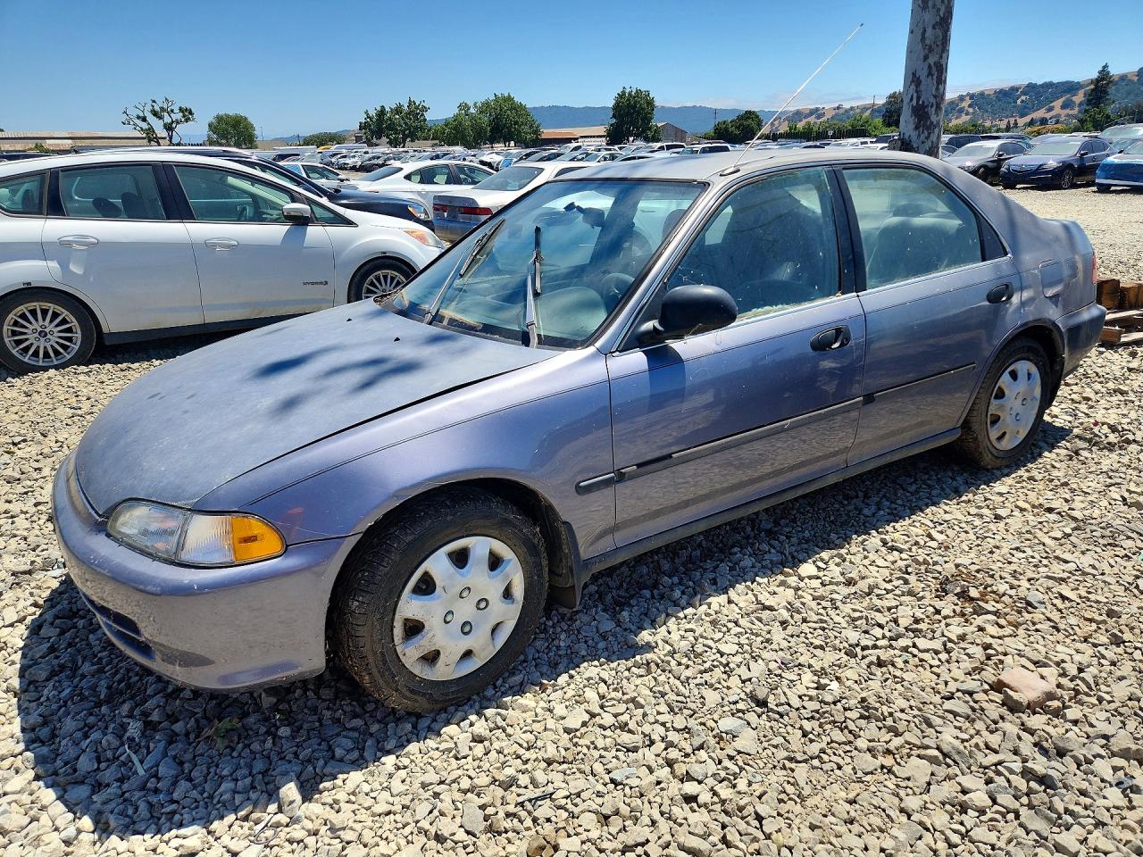 1994 Honda Civic Lx Gray vin: 1HGEG8550RL029077
