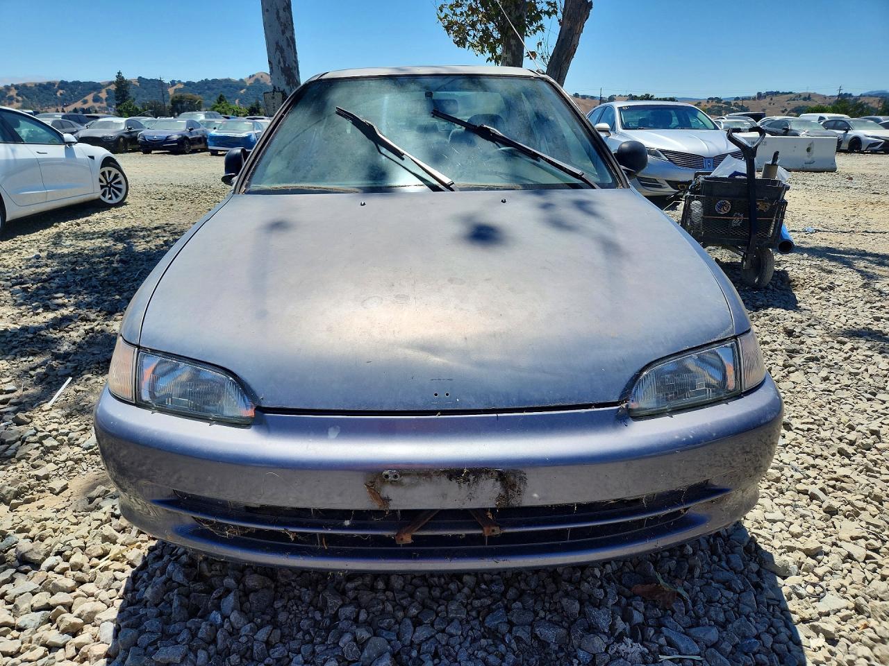 1994 Honda Civic Lx Gray vin: 1HGEG8550RL029077