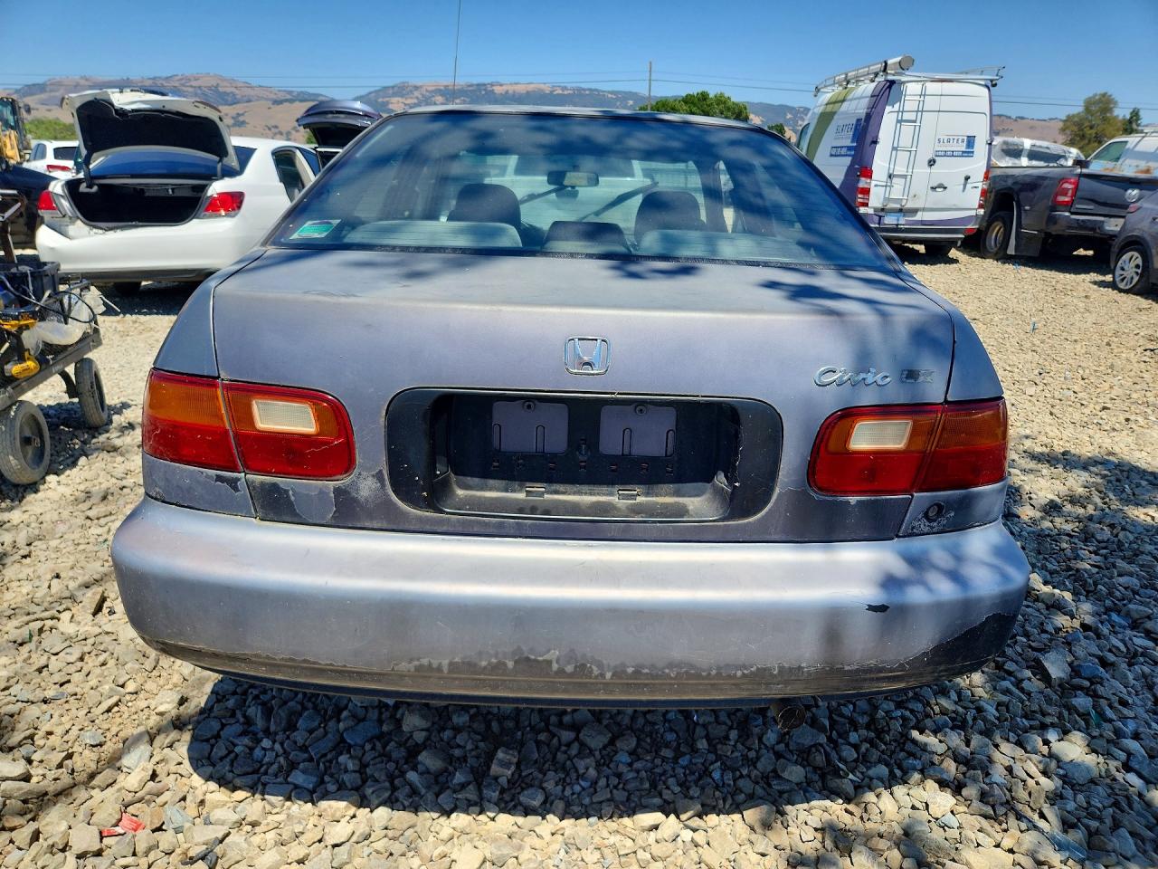 1994 Honda Civic Lx Gray vin: 1HGEG8550RL029077
