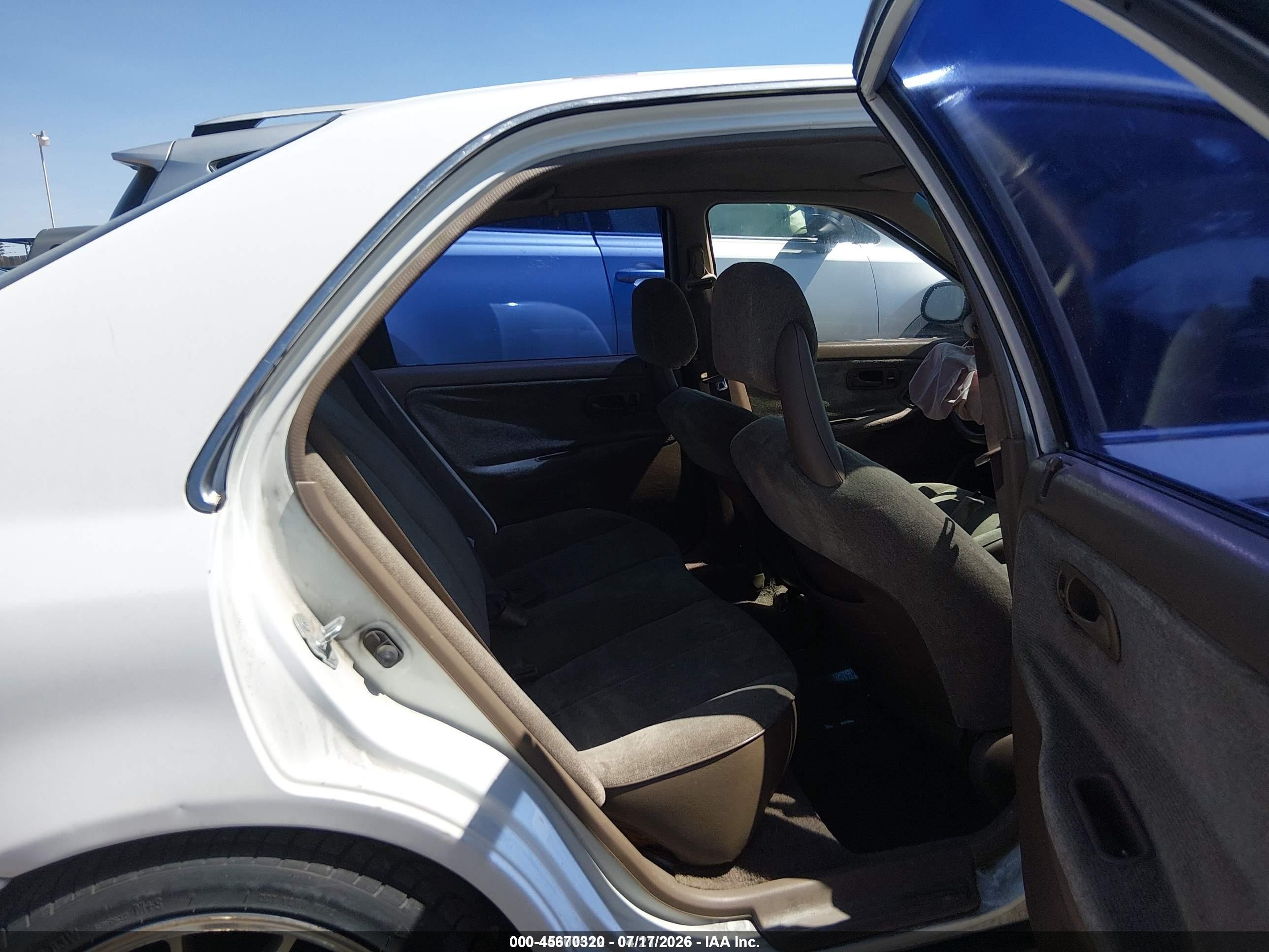 1995 Honda Civic Lx White vin: 1HGEG8555SL066499