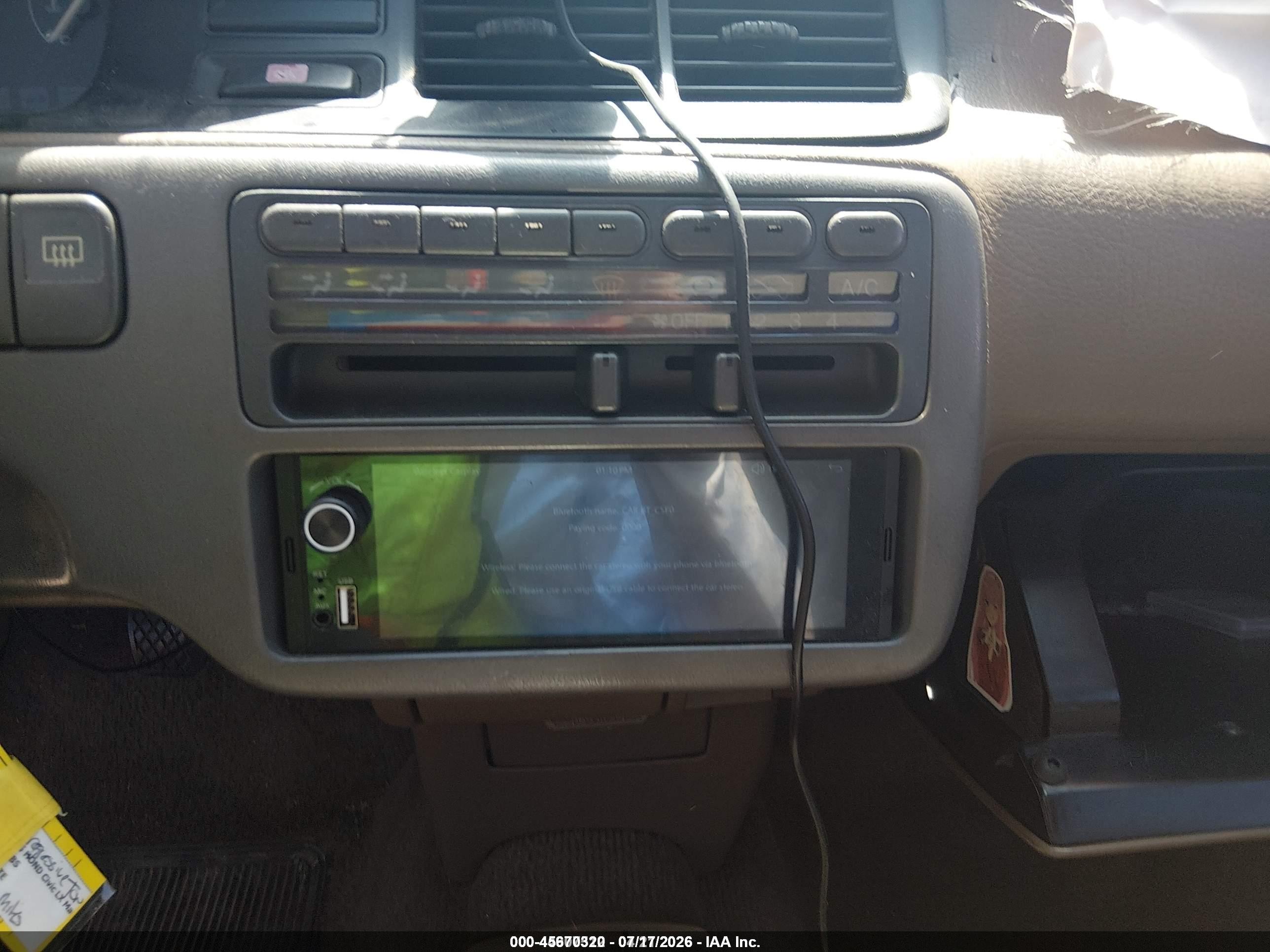 1995 Honda Civic Lx White vin: 1HGEG8555SL066499