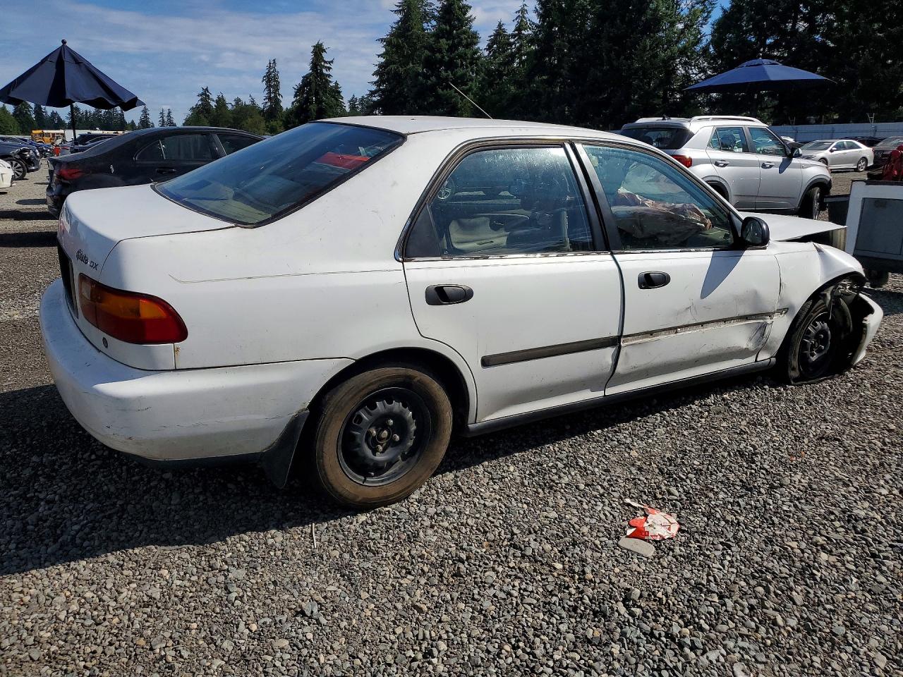 1994 Honda Civic Dx White vin: 1HGEG8642RL012769