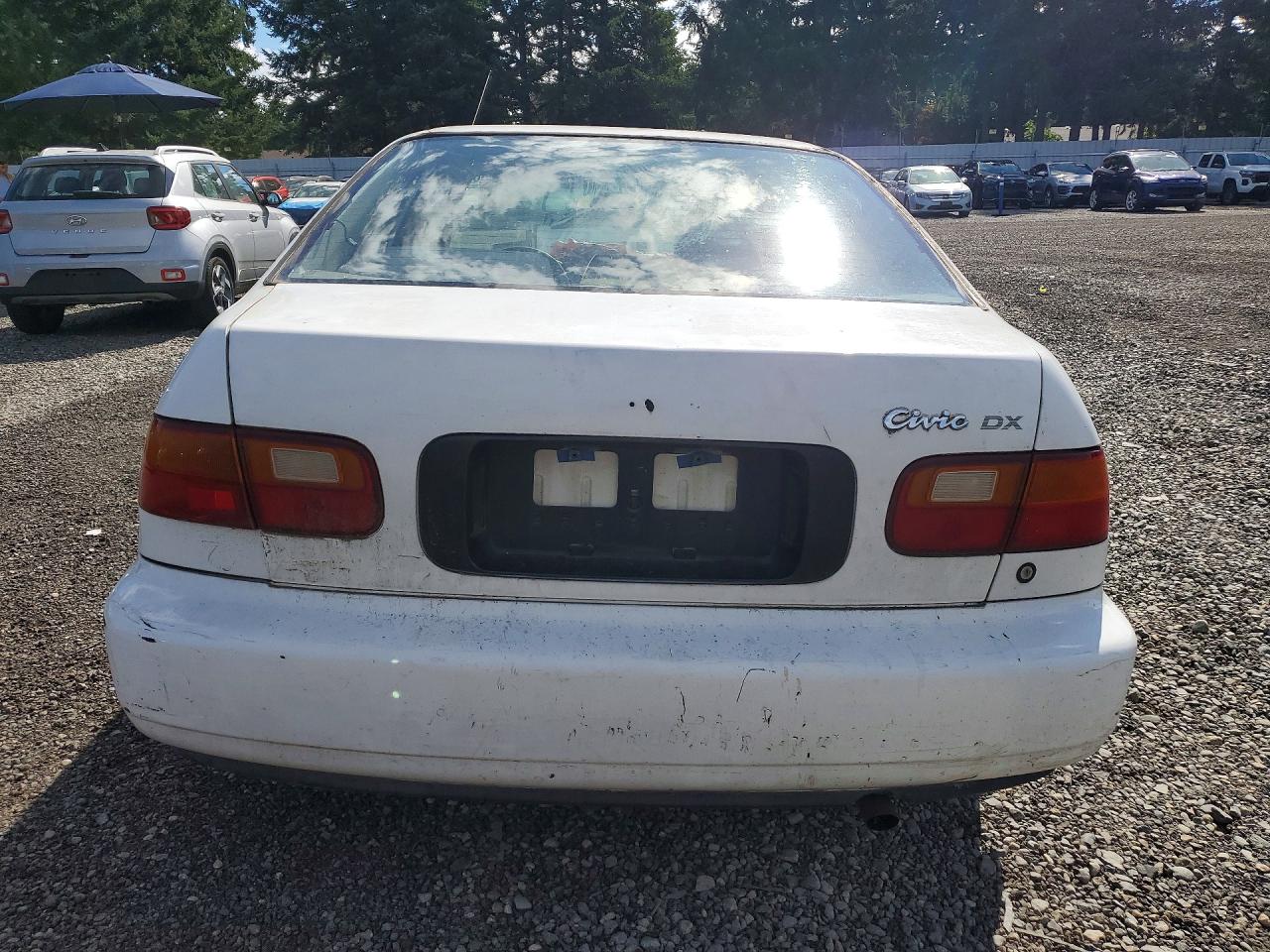 1994 Honda Civic Dx White vin: 1HGEG8642RL012769