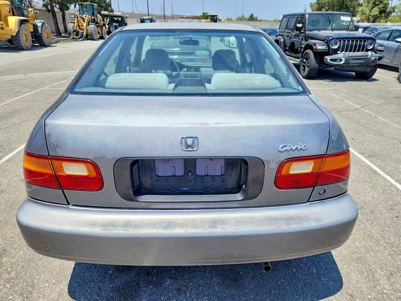 1995 Honda Civic Dx Gray vin: 1HGEG8642SL012356