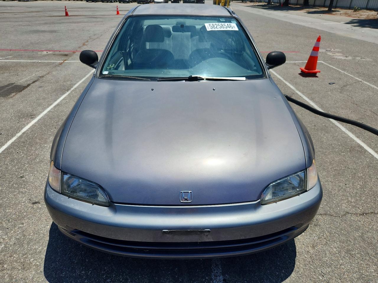 1995 Honda Civic Dx Gray vin: 1HGEG8642SL012356