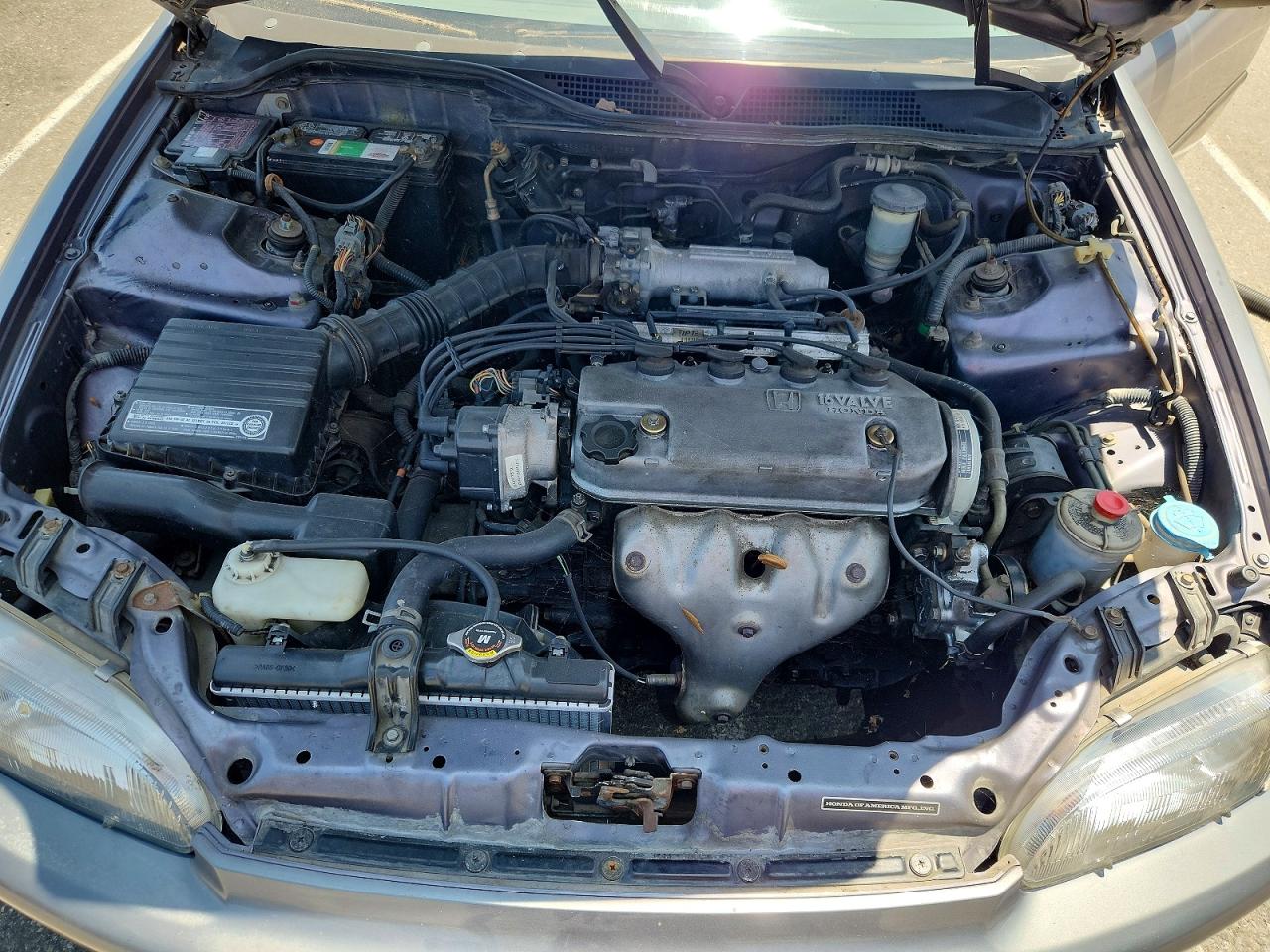 1995 Honda Civic Dx Gray vin: 1HGEG8642SL012356