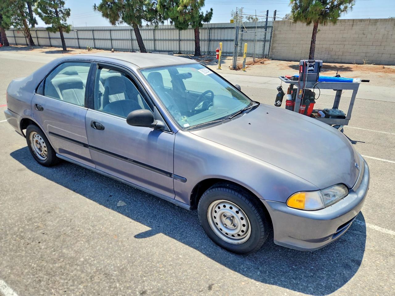 1995 Honda Civic Dx Gray vin: 1HGEG8642SL012356